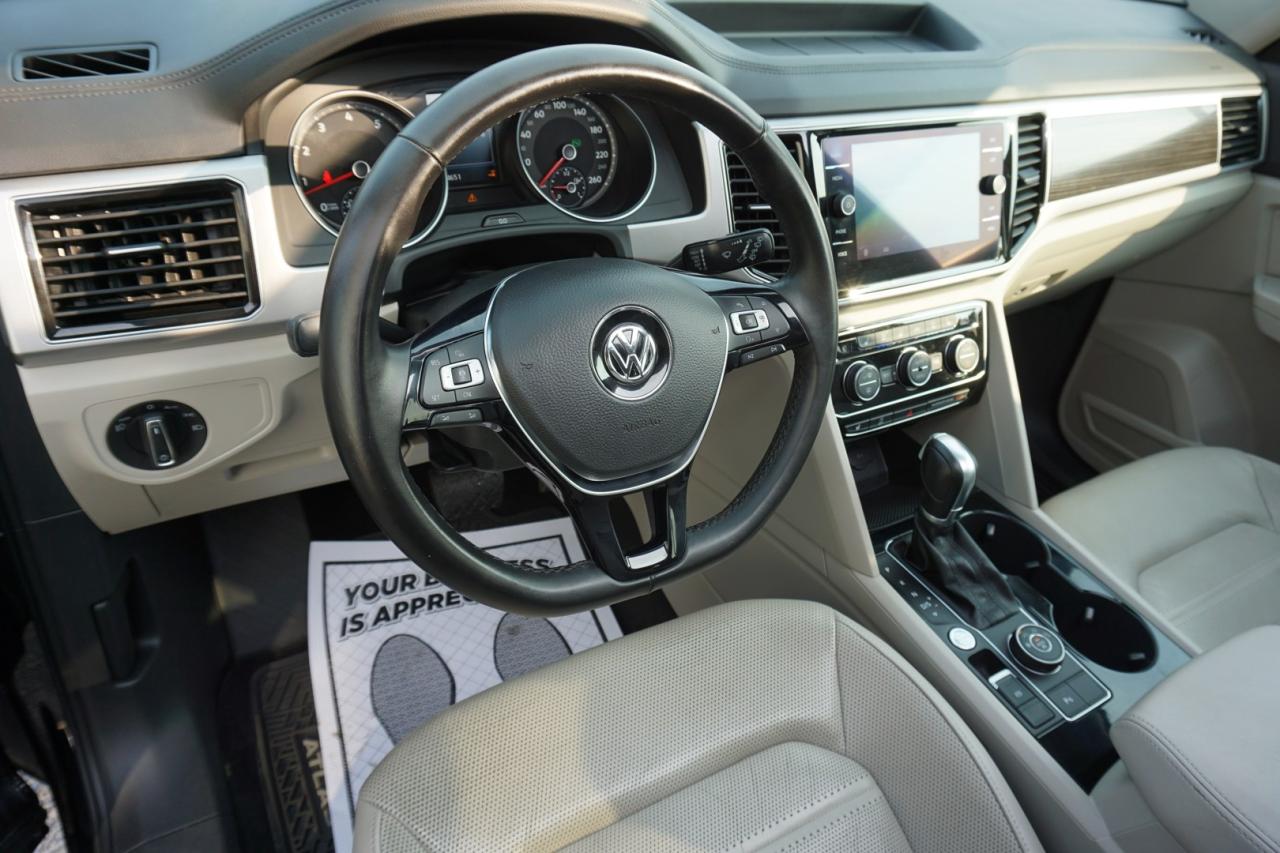 2018 Volkswagen Atlas V6 HIGHLINE AWD CERTIFIED *7 SEATS* CAMERA NAV LEATHER HEAT/COLD P.ROOF B.SPOT CRUISE ALLOYS - Photo #9
