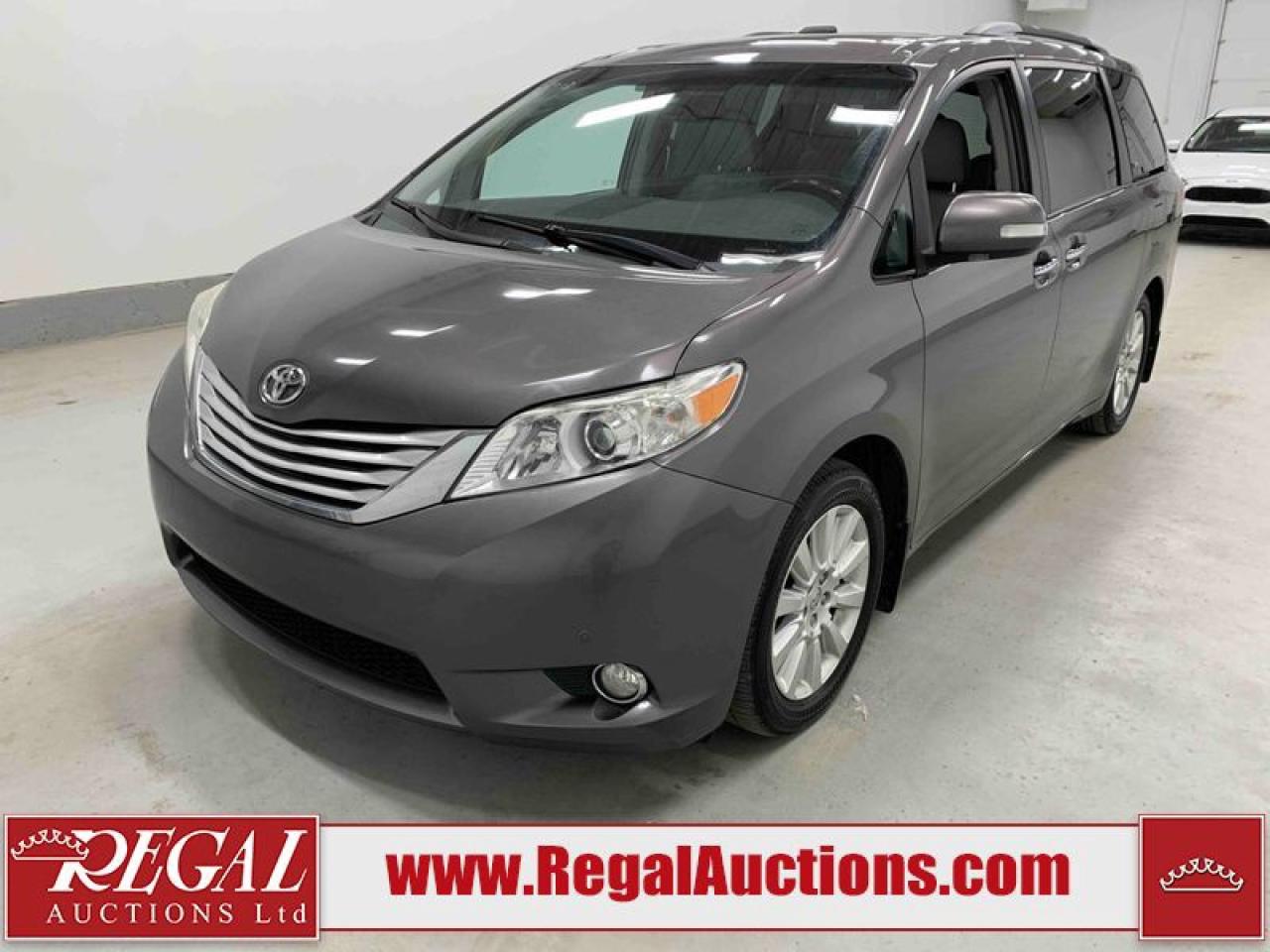 Used 2013 Toyota Sienna LIMITED for sale in Calgary, AB