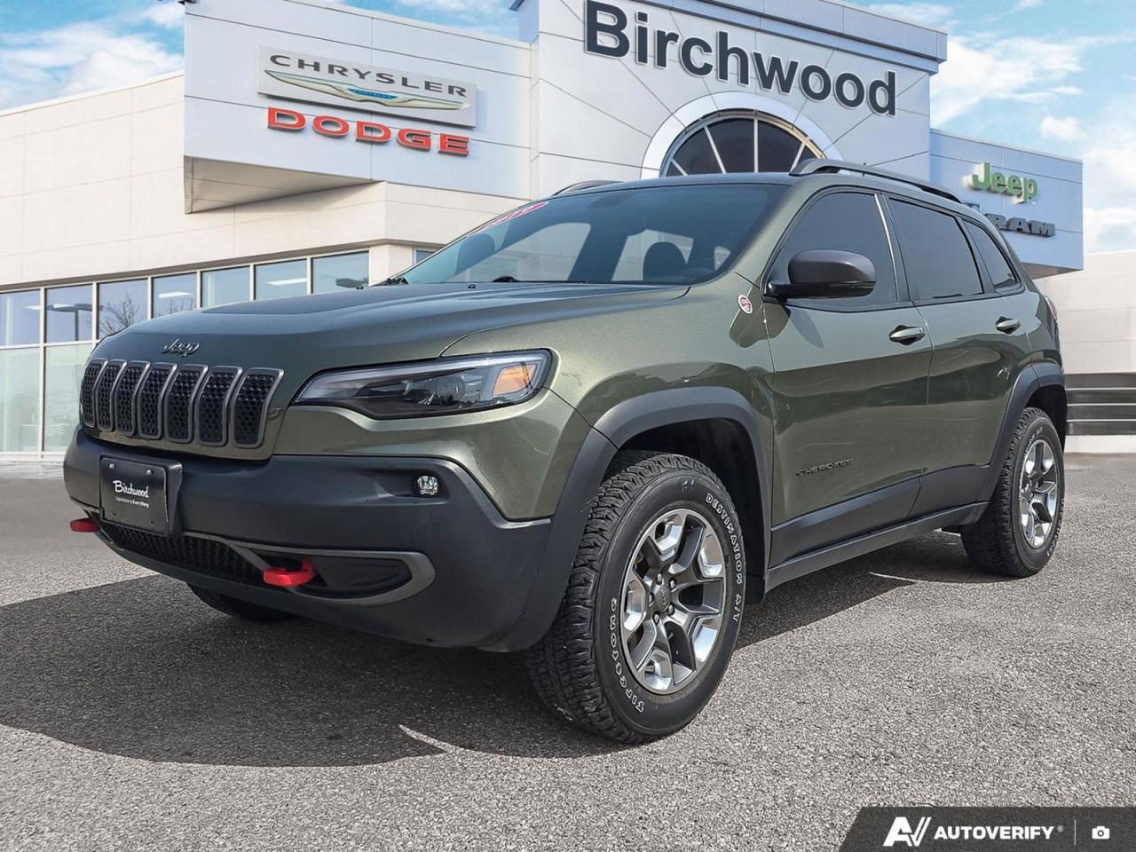 Used 2019 Jeep Cherokee Trailhawk | Local | One Owner | Winter Tires Included | for sale in Winnipeg, MB