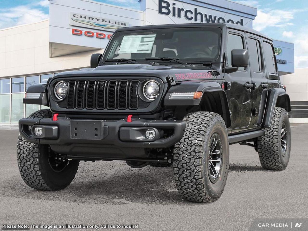 New 2025 Jeep Wrangler Rubicon Factory Order - Arriving Soon | 0% Financing or up to $10k OFF! | for sale in Winnipeg, MB