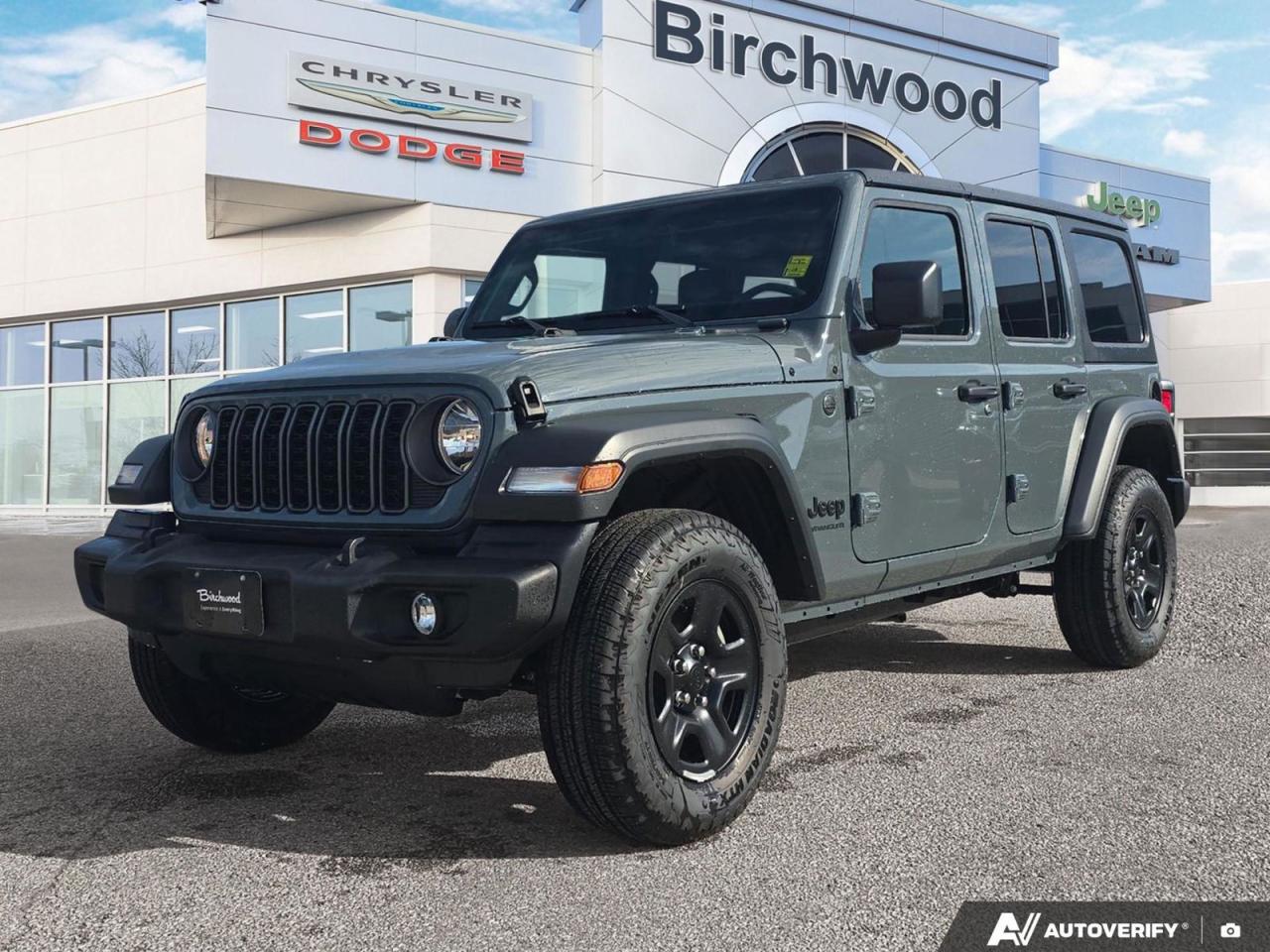 New 2025 Jeep Wrangler Sport | 10% Off Plus $2500 Loyalty | for sale in Winnipeg, MB