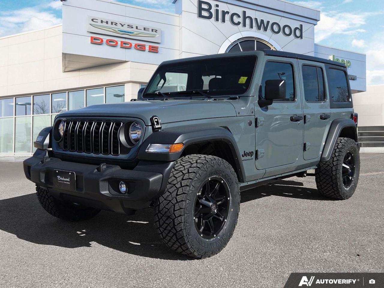 New 2025 Jeep Wrangler Sport | Starting @ $125 p/wk plus taxes | for sale in Winnipeg, MB