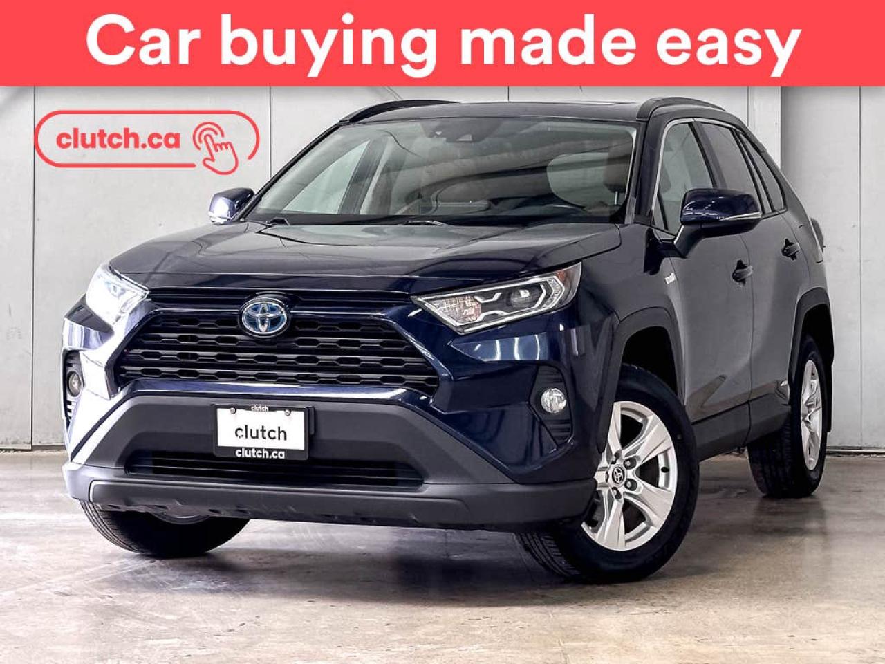 Used 2021 Toyota RAV4 Hybrid XLE AWD w/ Apple CarPlay, Heated Front Seats, Rearview Cam for sale in Toronto, ON