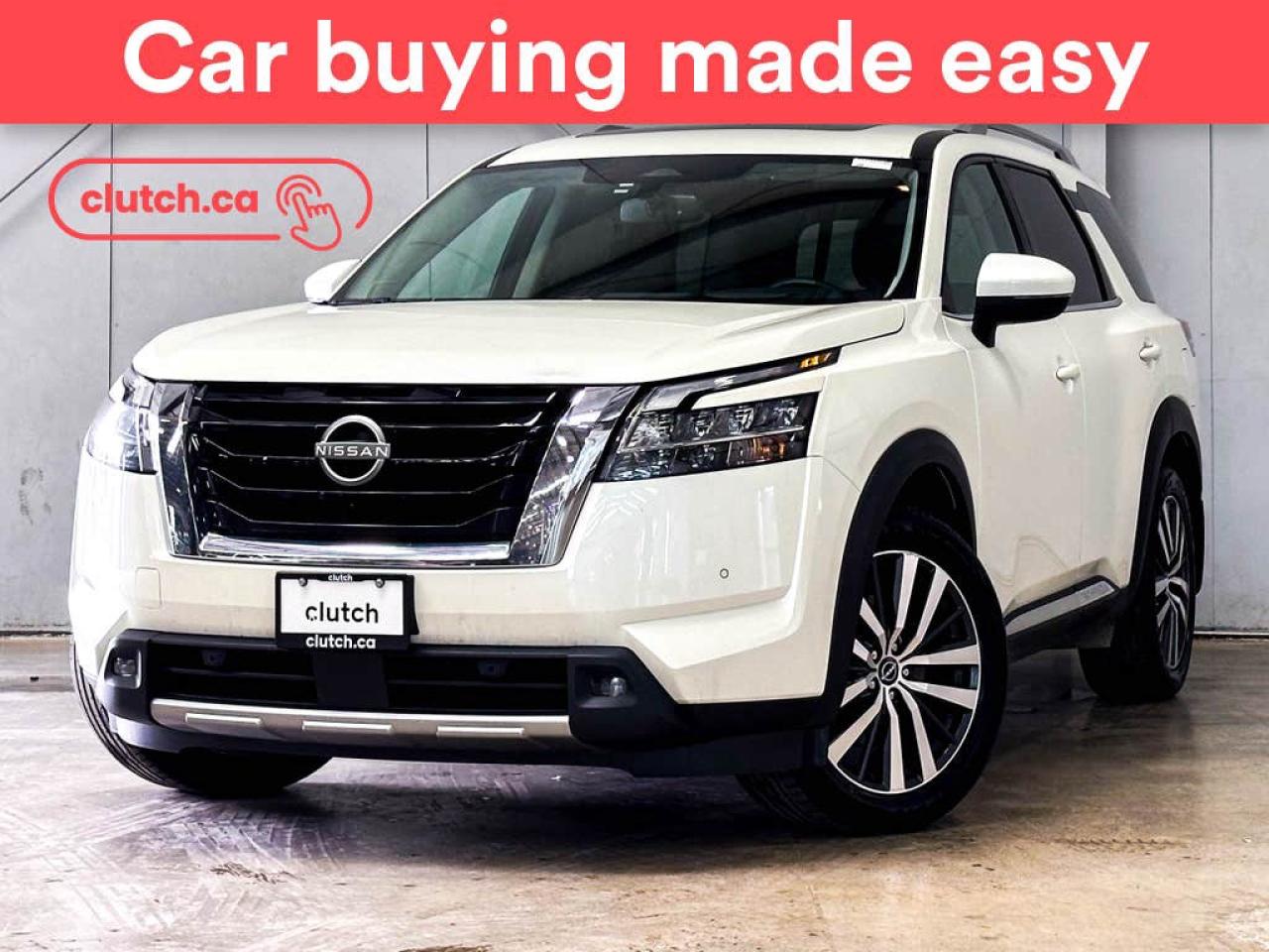 Used 2022 Nissan Pathfinder Platinum 4WD w/ Apple CarPlay, Heated Front Seats, Rearview Cam for sale in Toronto, ON