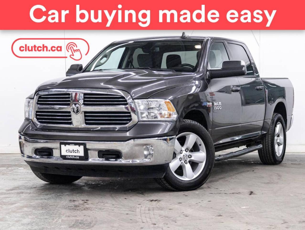 Used 2022 RAM 1500 Classic SLT Crew Cab 4x4 w/ Apple CarPlay & Android Auto, Rearview Cam, Cruise Control for sale in Toronto, ON
