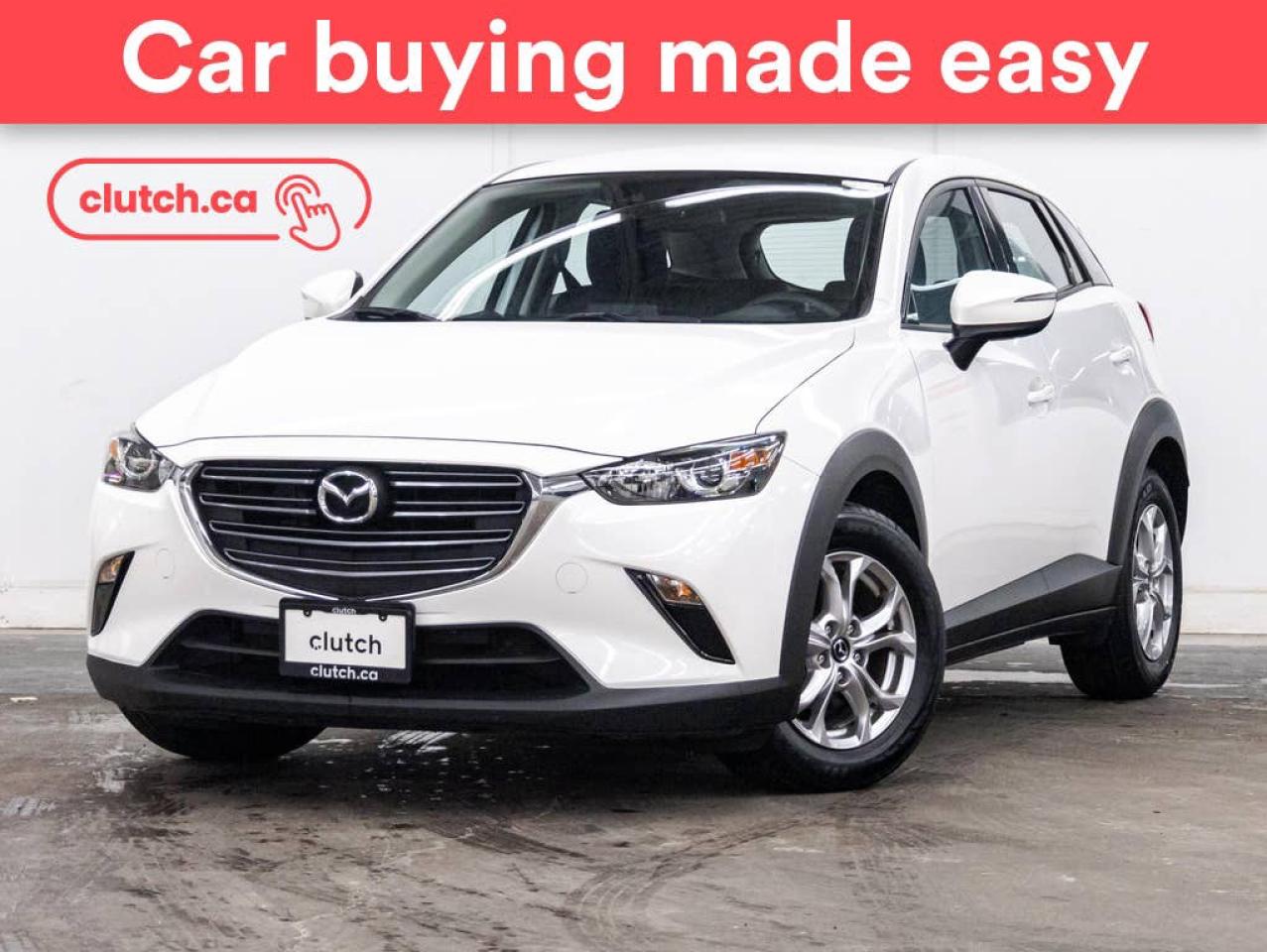 Used 2021 Mazda CX-3 GS w/ Front Heated Seats, Rearview Cam, Apple CarPlay & Android Auto for sale in Toronto, ON