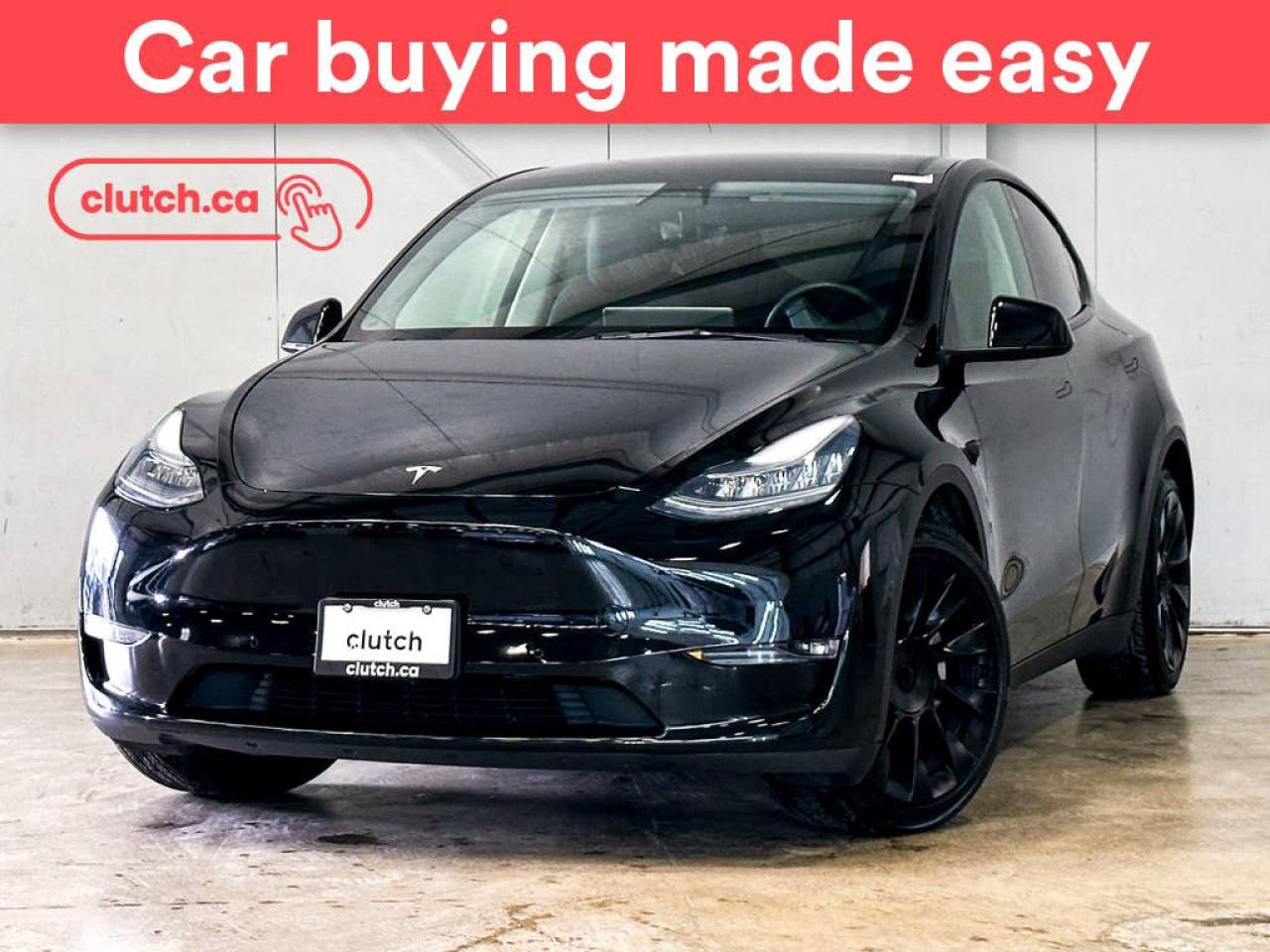 Used 2021 Tesla Model Y Long Range AWD w/ Nav, Heated Front Seats, Rearview Cam for sale in Toronto, ON