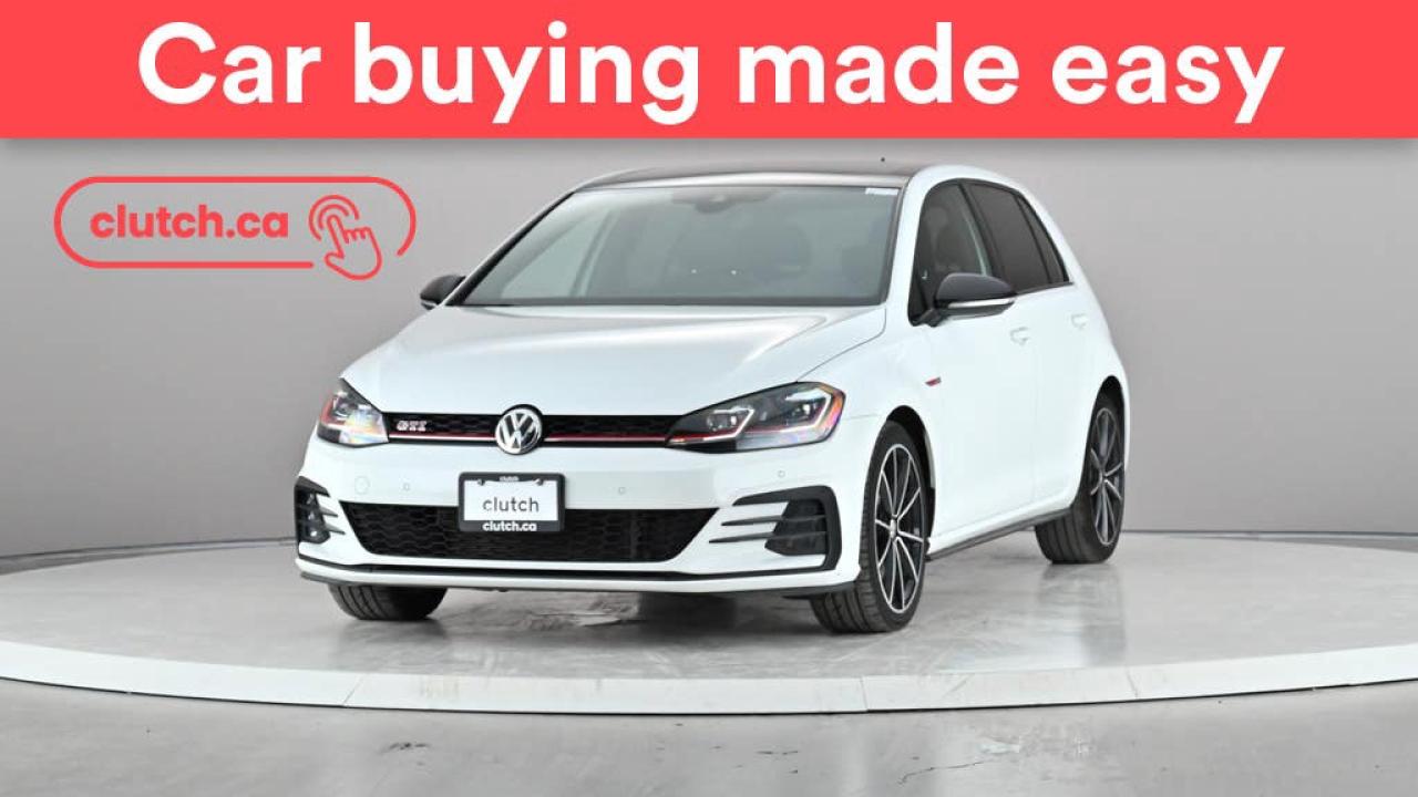 Used 2021 Volkswagen Golf GTI Autobahn w/ Apple CarPlay, Heated Front Seats, Rearview Cam for sale in Toronto, ON