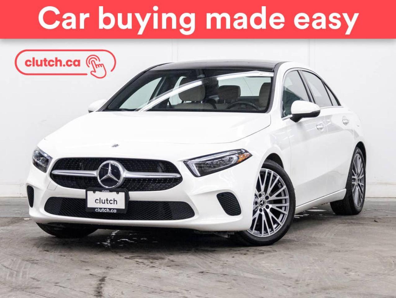 Used 2022 Mercedes-Benz A-Class A 220 4Matic AWD w/ Apple CarPlay & Android Auto, Sunroof, Heated Front Seats for sale in Toronto, ON