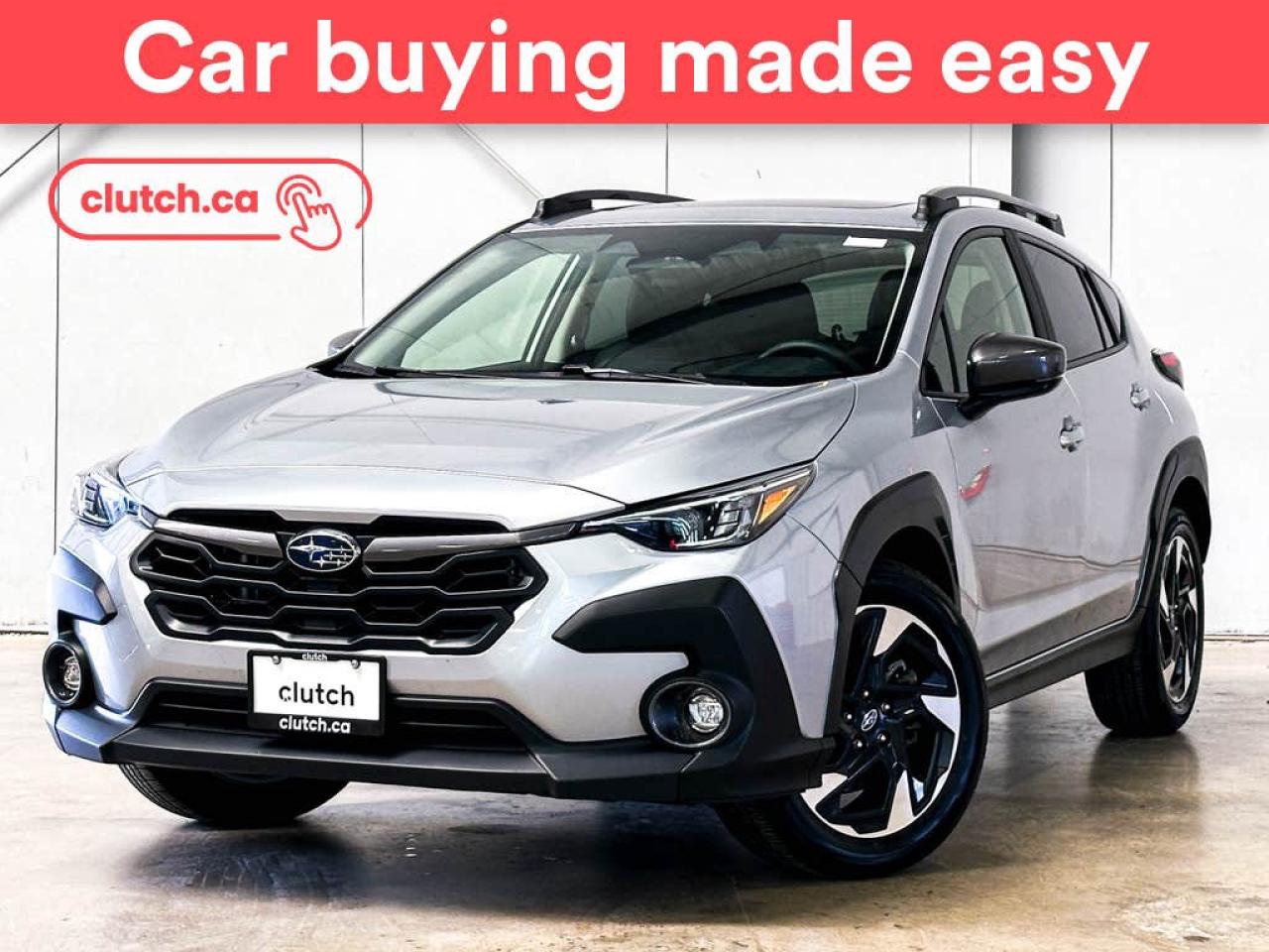 Used 2024 Subaru XV Crosstrek Limited AWD w/ Apple CarPlay, Heated Front Seats, Rearview Cam for sale in Toronto, ON