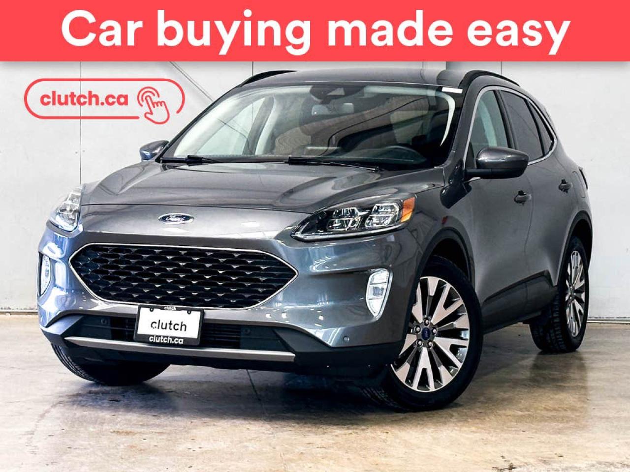 Used 2022 Ford Escape Titanium AWD w/ Apple CarPlay, Heated Front Seats, Rearview Cam for sale in Toronto, ON