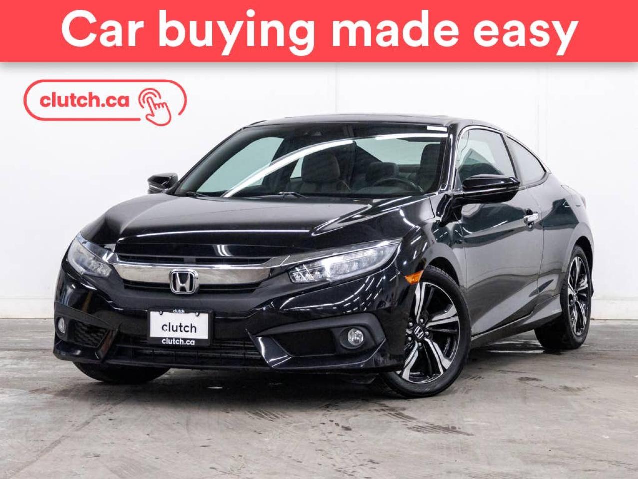 Used 2017 Honda Civic Touring w/ Power Liftgate, Front Heated Seats, Rearview Cam for sale in Toronto, ON