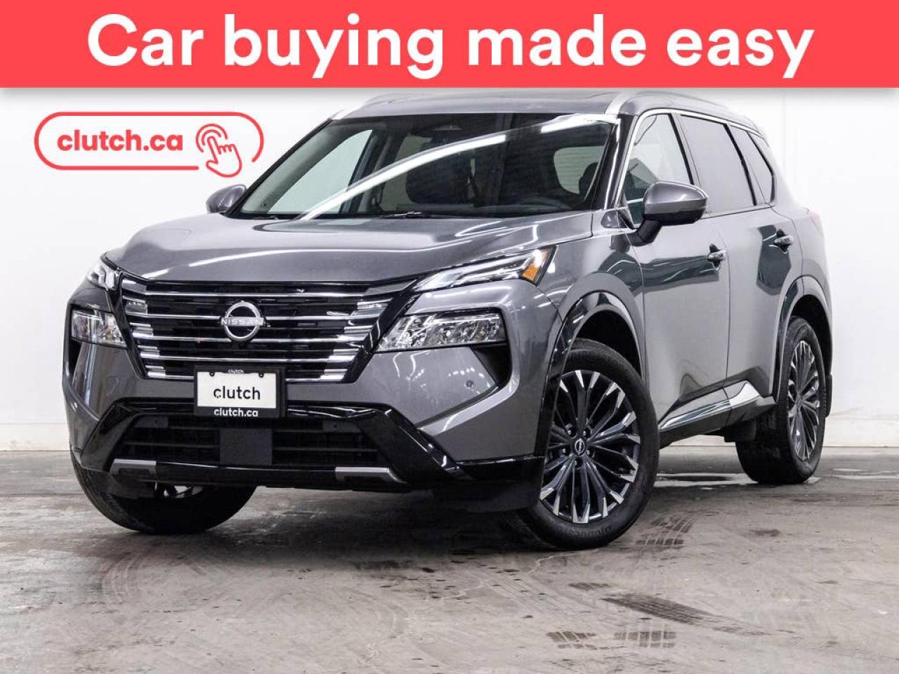 Used 2025 Nissan Rogue Platinum AWD w/ 360 Cam, Apple CarPlay & Android Auto, Sunroof for sale in Toronto, ON