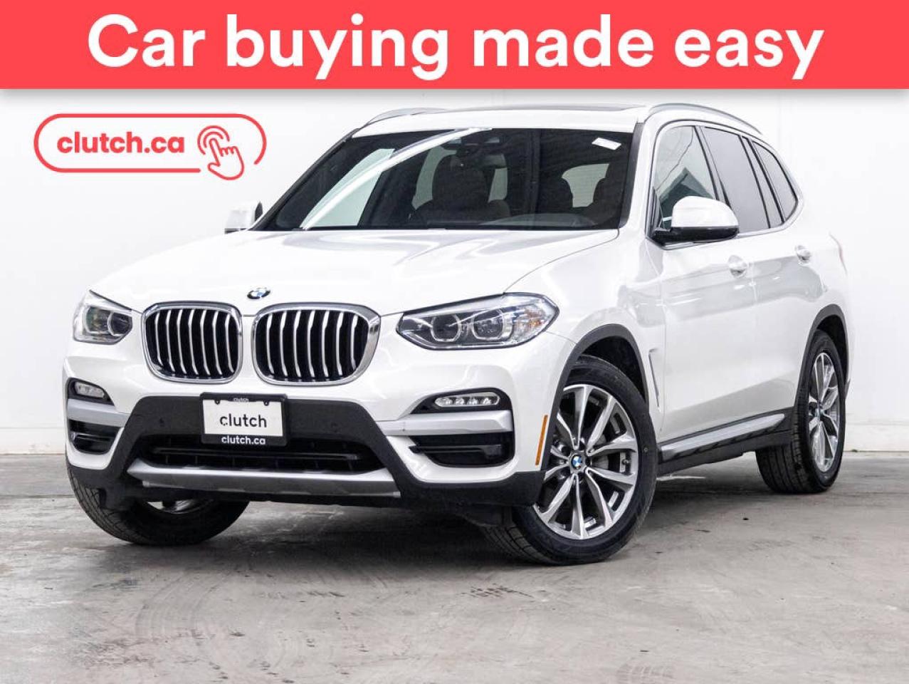 Used 2019 BMW X3 xDrive30i AWD w/ Apple CarPlay, Nav, Panoramic Moonroof for sale in Toronto, ON