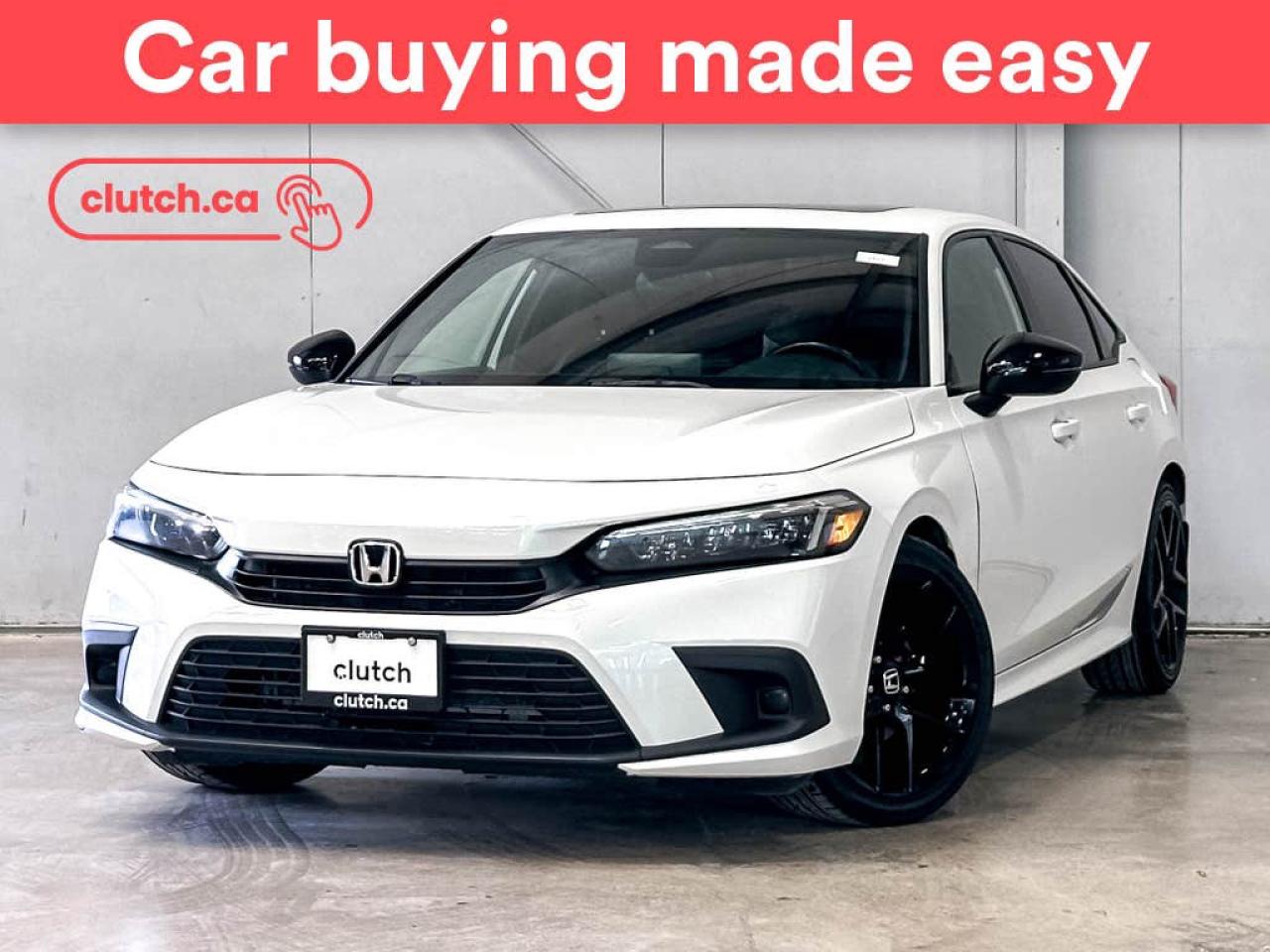 Used 2022 Honda Civic Sport w/ Apple CarPlay, Heated Front Seats, Rearview Cam for sale in Toronto, ON