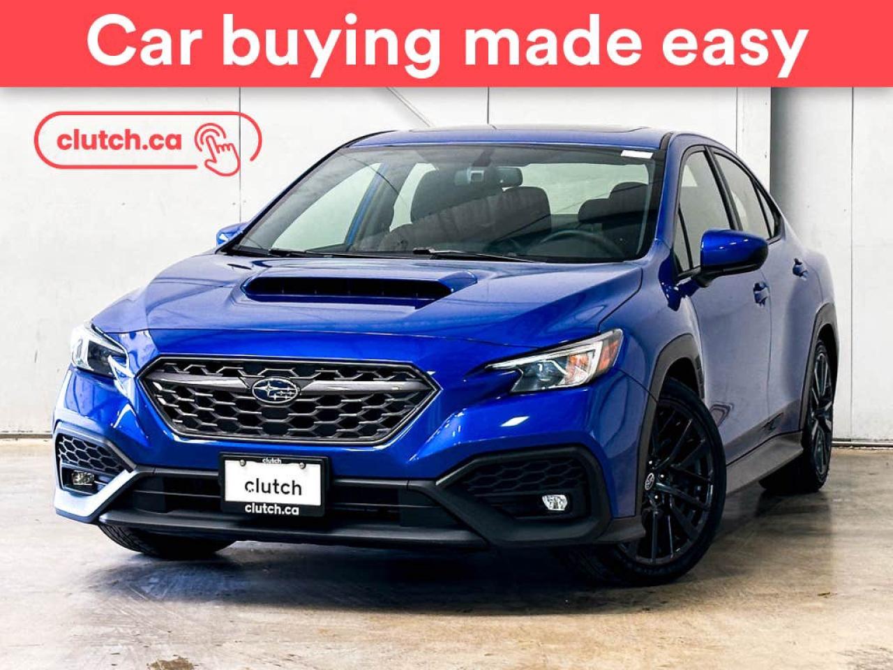 Used 2022 Subaru WRX Sport AWD w/ Apple CarPlay, Heated Front Seats, Rearview Cam for sale in Toronto, ON