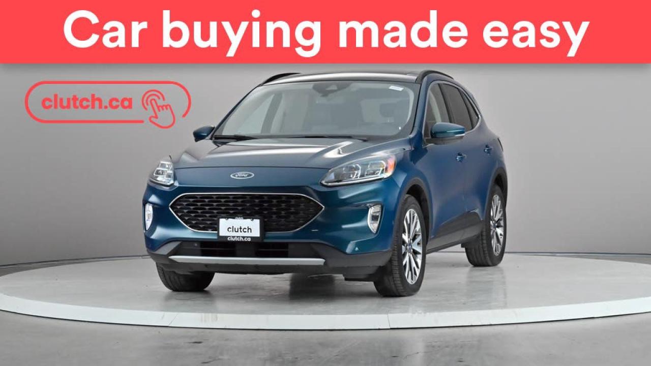 Used 2020 Ford Escape Hybrid Titanium AWD w/ Apple CarPlay, Heated Front Seats, Rearview Cam for sale in Toronto, ON