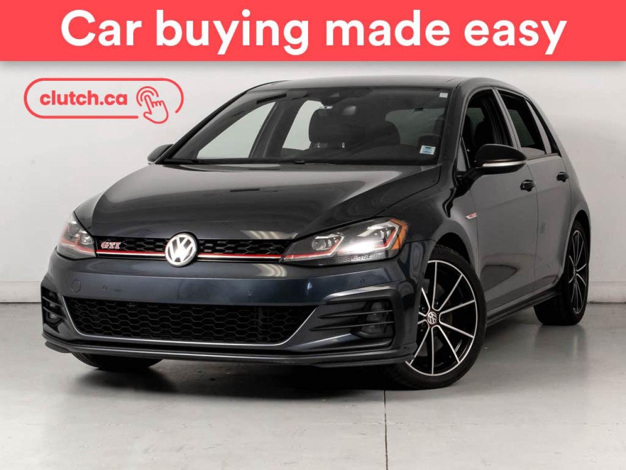 Used 2021 Volkswagen Golf GTI Autobahn w/ Apple CarPlay, Navigation, Rearview��Cam for sale in Bedford, NS