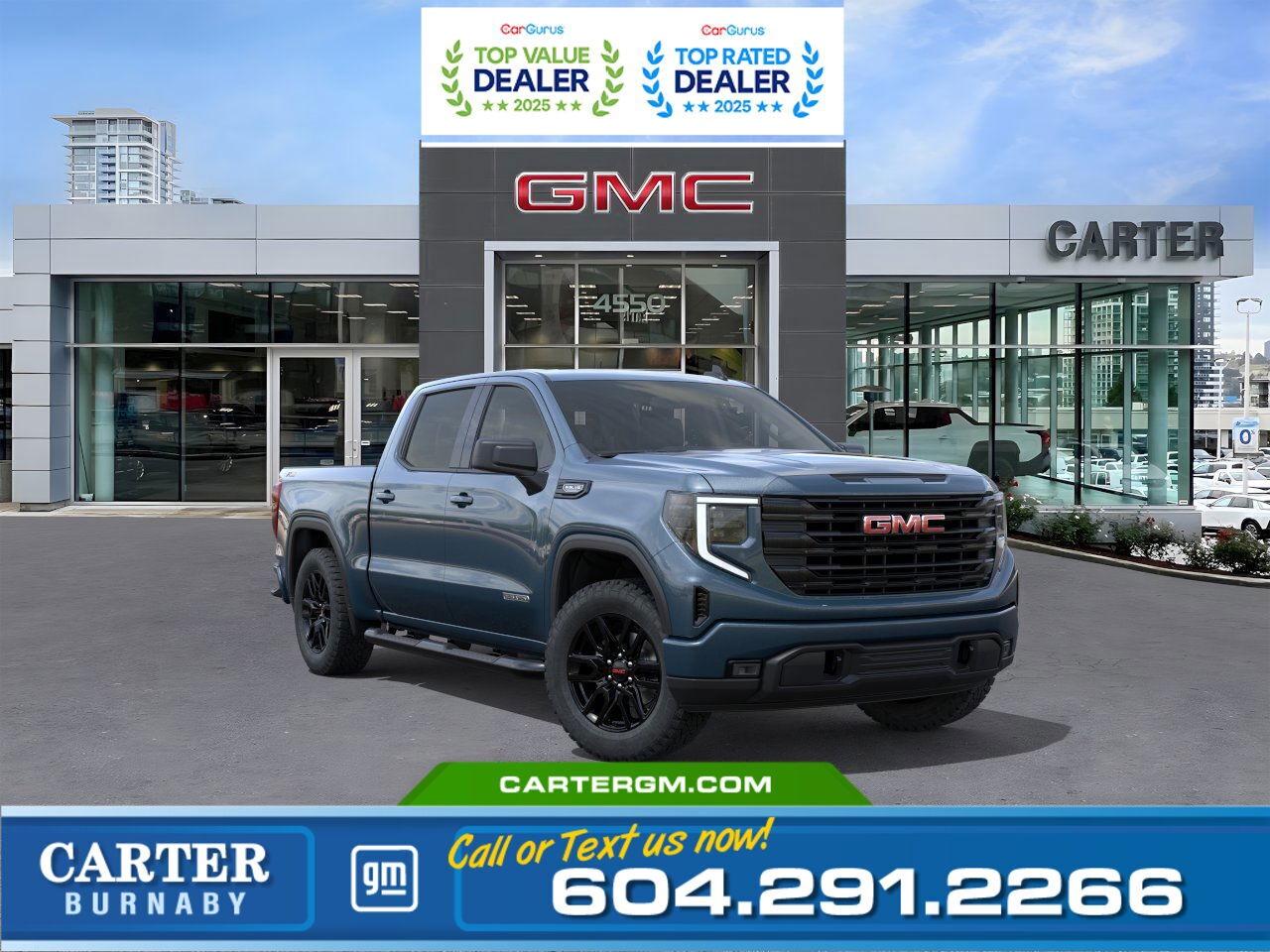 New 2026 GMC Sierra 1500 ELEVATION 4WD | 5.3L ENGINE/TRAILERING PKG for sale in Burnaby, BC
