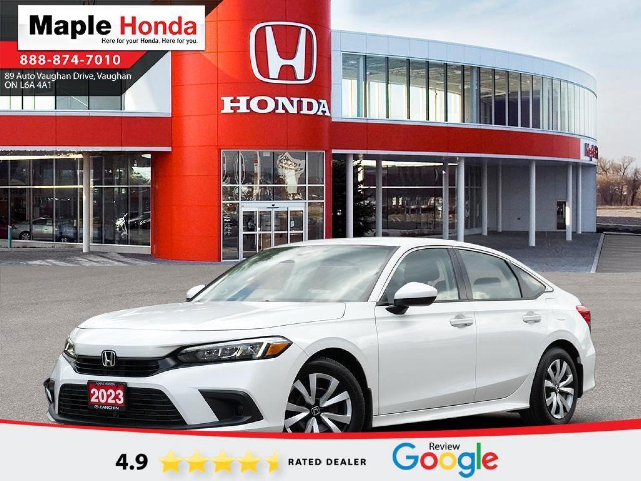 Used 2023 Honda Civic Sedan Heated Seats| Apple Car Play| Android Auto| Honda for sale in Vaughan, ON