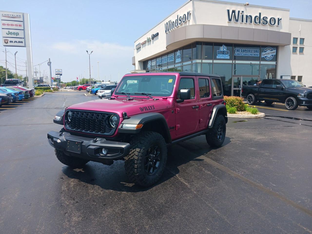 Used 2024 Jeep Wrangler RMT START / HTD SEATS / HARDTOP / WILLYS for sale in Windsor, ON