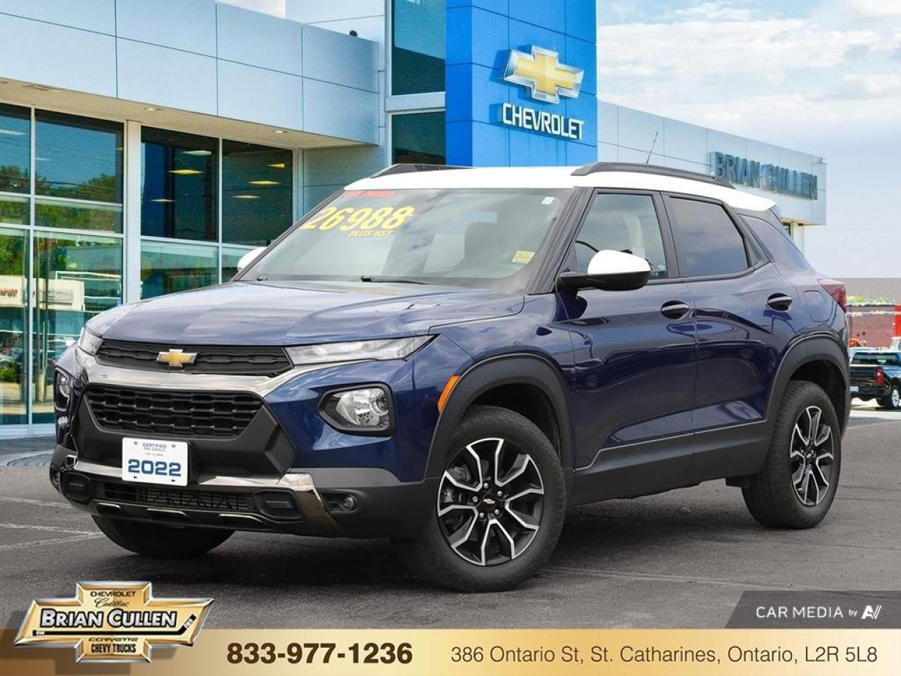 Used 2022 Chevrolet TrailBlazer ACTIV AWD 4dr ACTIV for sale in St Catharines, ON