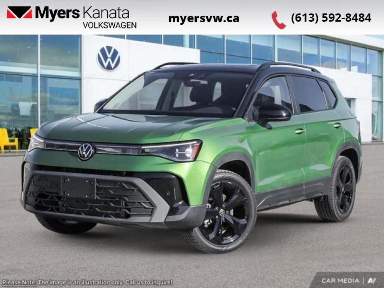 New 2025 Volkswagen Taos Comfortline Black Edition for sale in Kanata, ON
