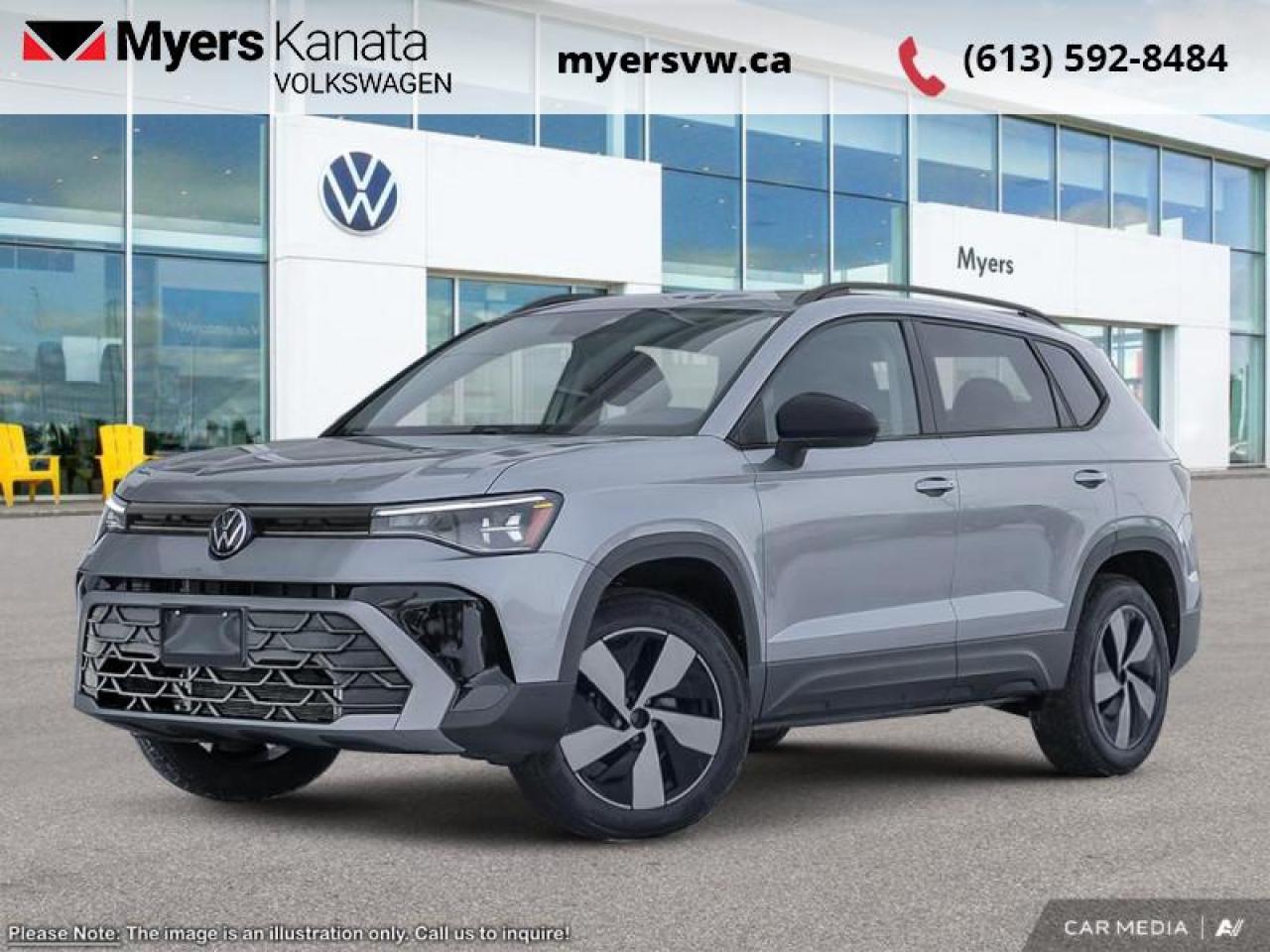 New 2025 Volkswagen Taos Trendline 4MOTION  - Heated Seats for sale in Kanata, ON
