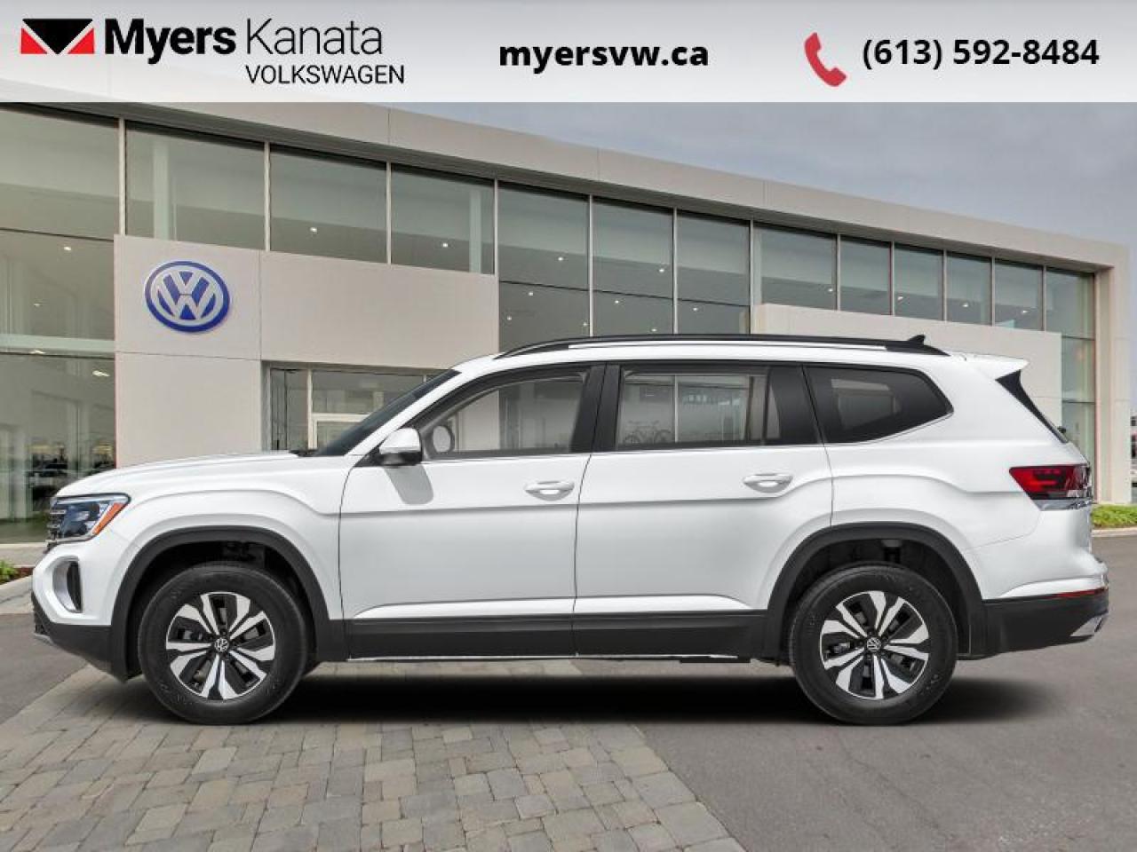 New 2025 Volkswagen Atlas Comfortline 2.0 TSI  - Cooled Seats for sale in Kanata, ON