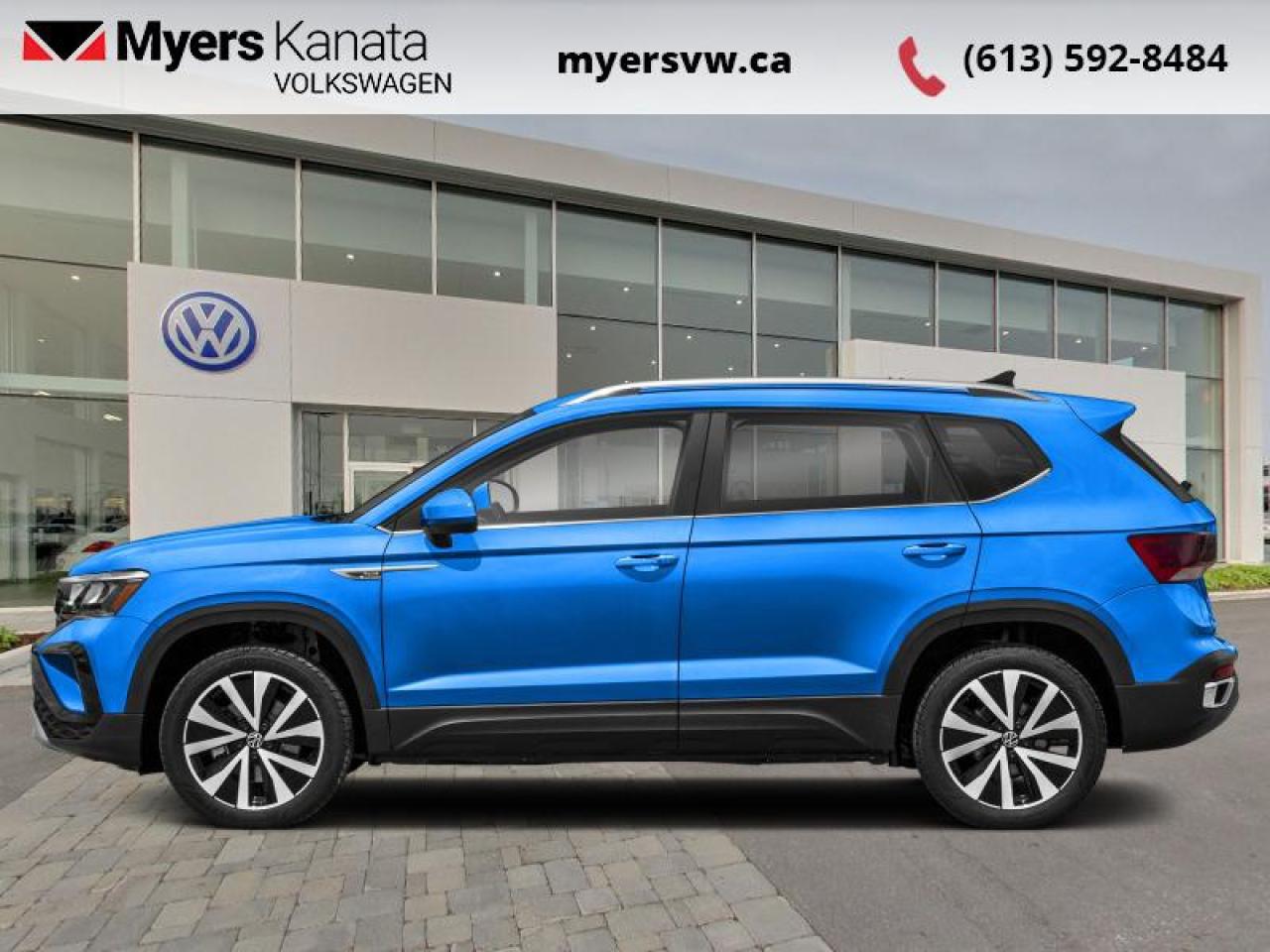 Used 2023 Volkswagen Taos Comfortline  - Sunroof - Low Mileage for sale in Kanata, ON