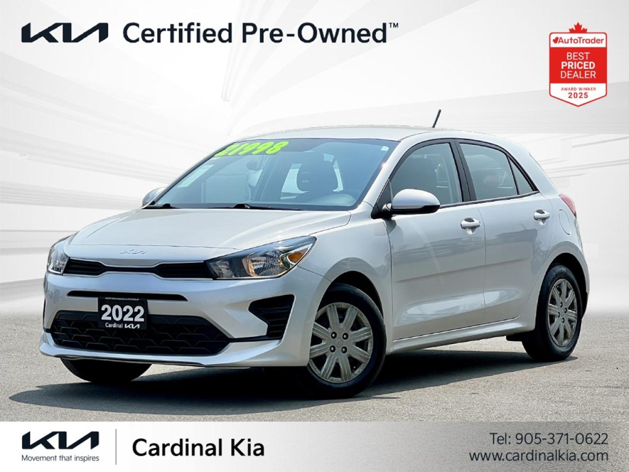 Used 2022 Kia Rio 5-Door LX+ IVT for sale in Niagara Falls, ON
