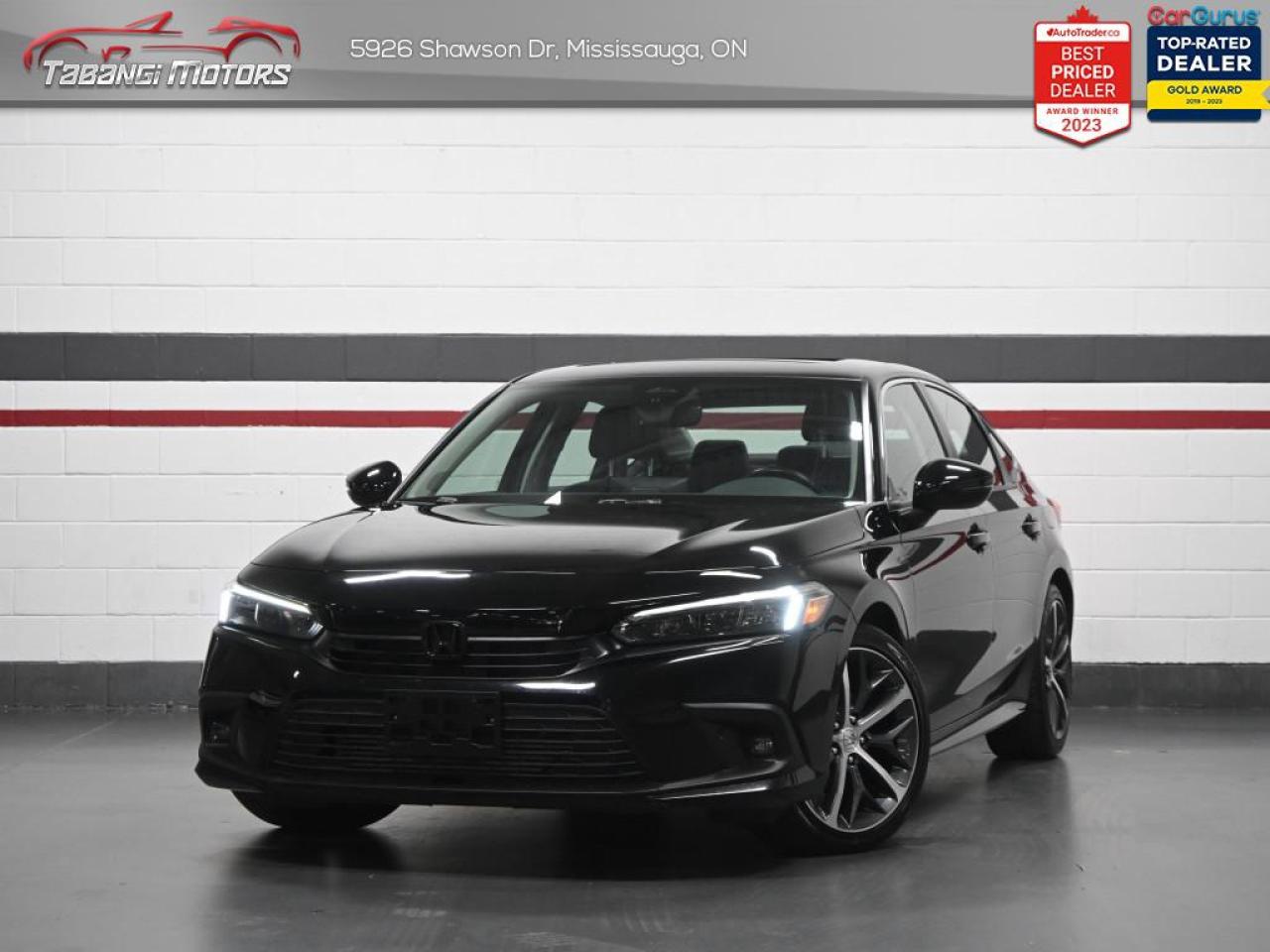 Used 2024 Honda Civic Touring  No Accident Leather Carplay Navigation Sunroof Remote Start for sale in Mississauga, ON
