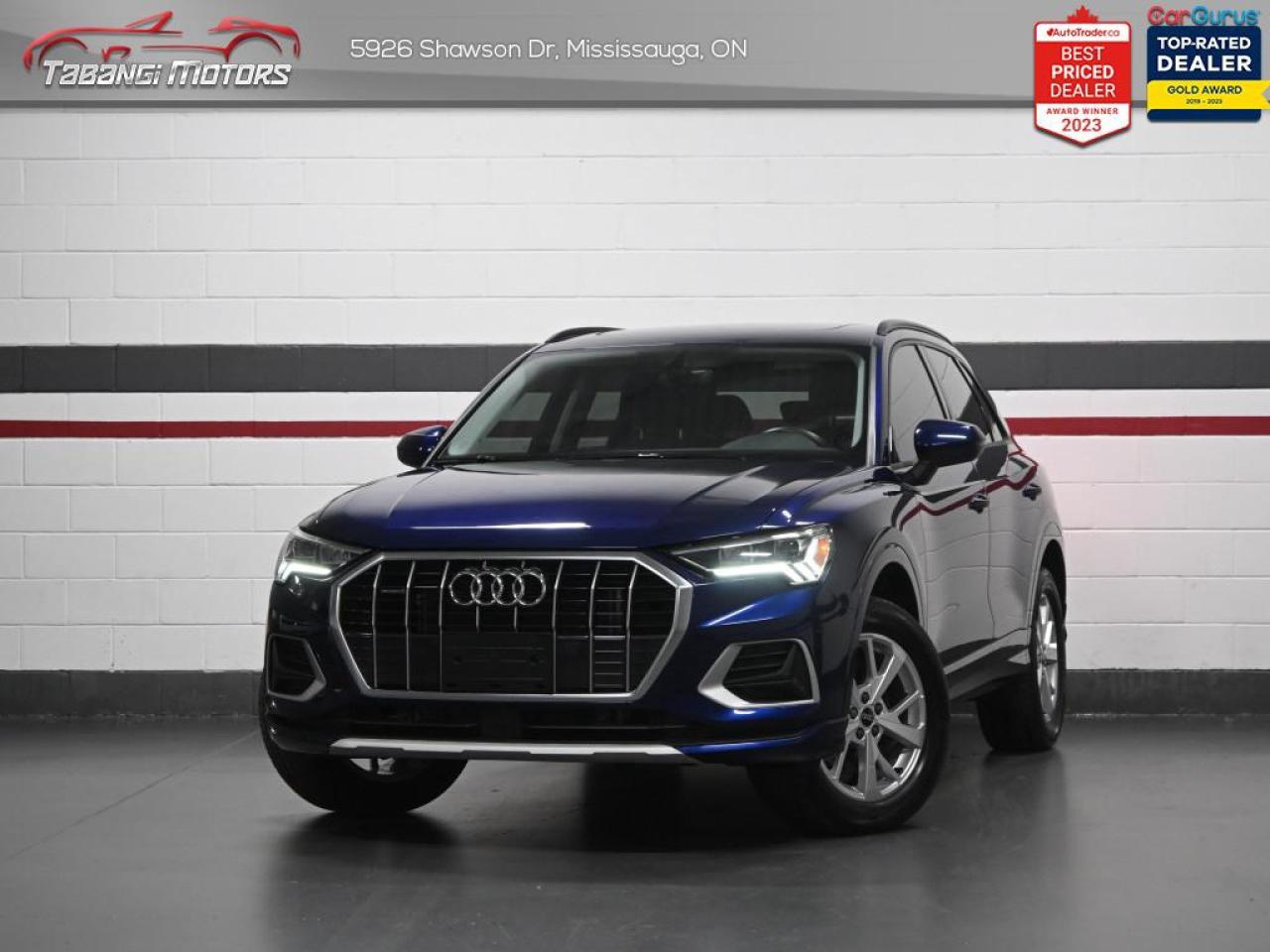 Used 2022 Audi Q3 Komfort    No Accident Leather Blind Spot Panoramic Roof for sale in Mississauga, ON