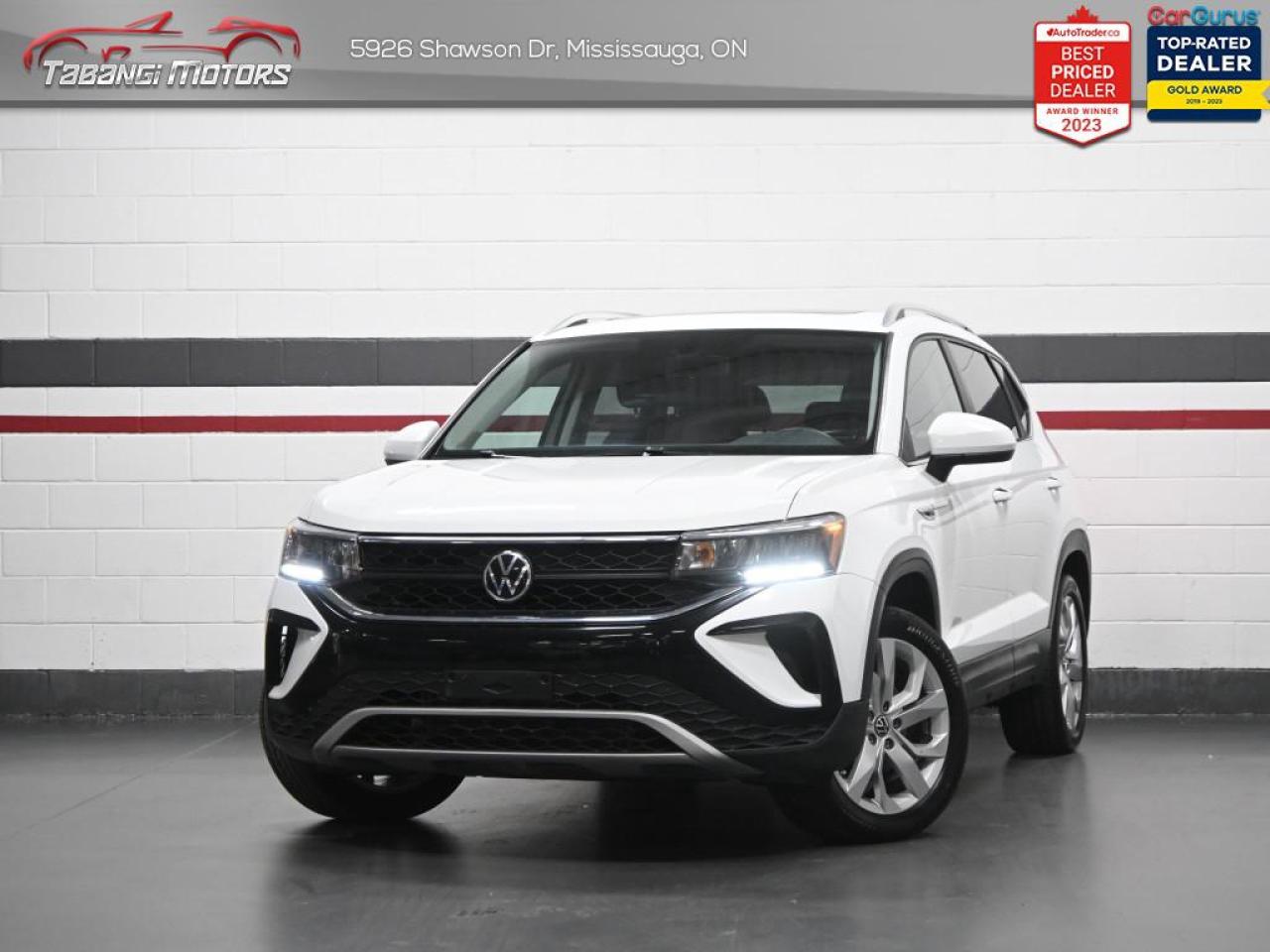 Used 2022 Volkswagen Taos Comfortline   No Accident Panoramic Roof Carplay Front Assist for sale in Mississauga, ON