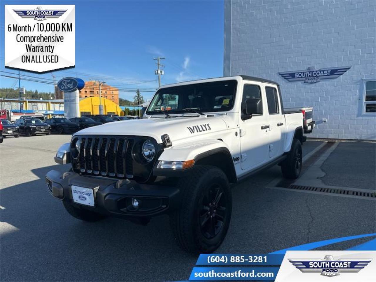 Used 2023 Jeep Gladiator Willys  - Aluminum Wheels for sale in Sechelt, BC
