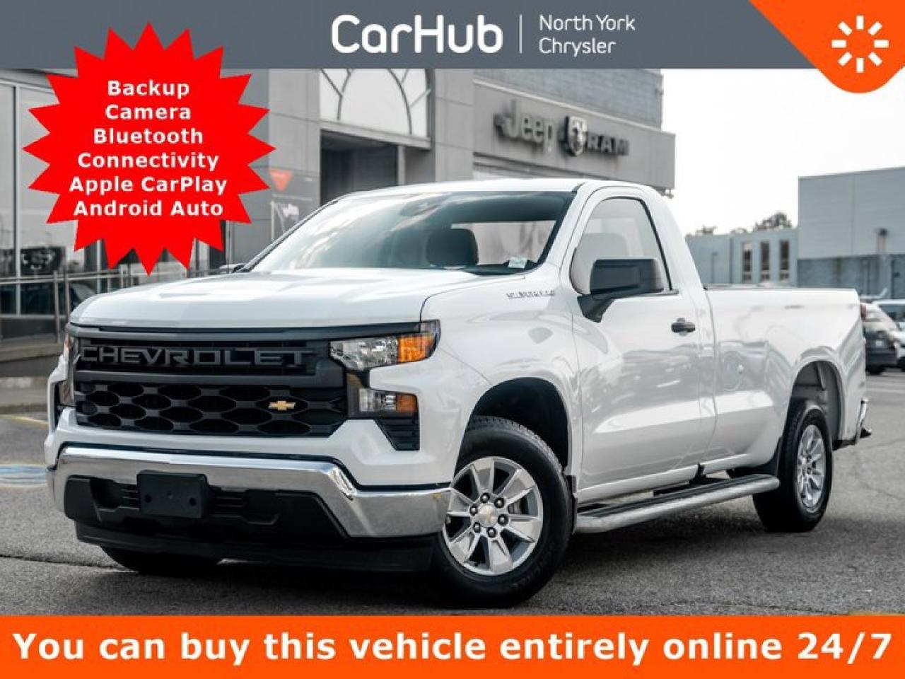 Used 2023 Chevrolet Silverado 1500 Work Truck 140'' Backup Cam Bluetooth Apple CarPlay Android Auto for sale in Thornhill, ON