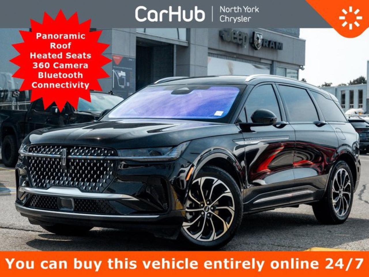 Used 2024 Lincoln Nautilus Reserve AWD Panoroof Heated Seats 360 Cam Bluetooth for sale in Thornhill, ON