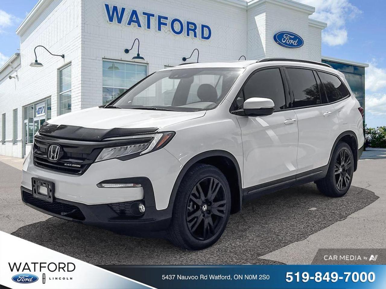 Used 2022 Honda Pilot Black Edition AWD for sale in Watford, ON