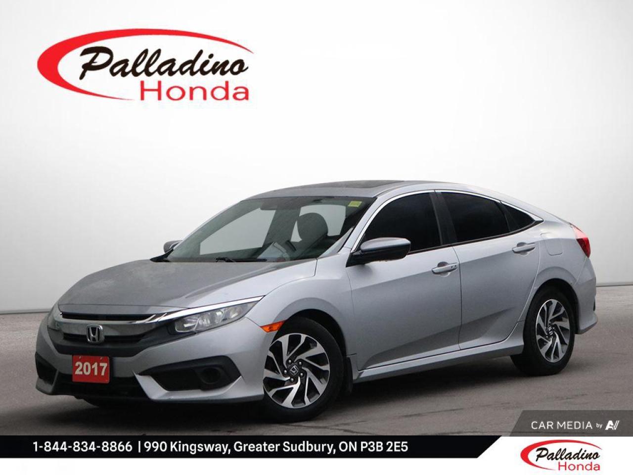 Used 2017 Honda Civic Sedan EX for sale in Greater Sudbury, ON