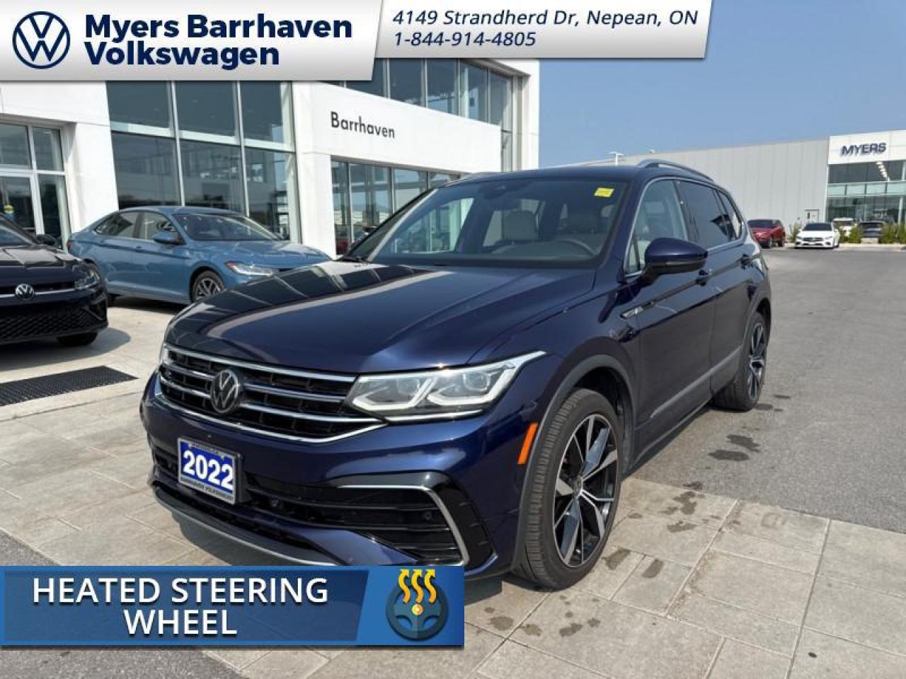 Used 2022 Volkswagen Tiguan Highline R-Line  - Sunroof for sale in Nepean, ON
