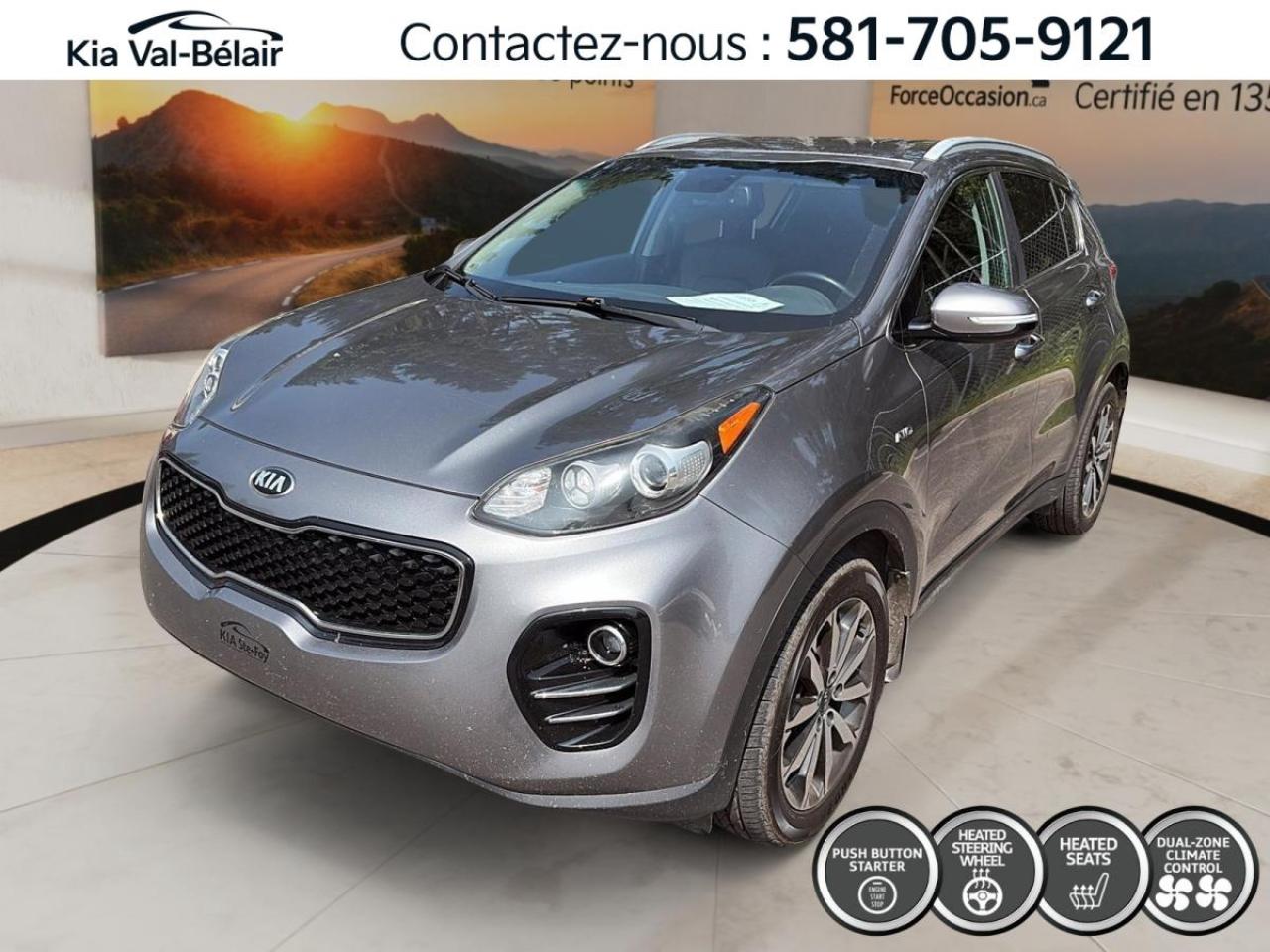 Used 2018 Kia Sportage EX * AWD * BI-ZONE * CUIR * TOIT * SIEGE CHAUFF for sale in Québec, QC
