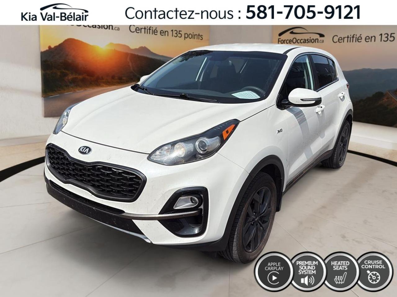 Used 2021 Kia Sportage LX *AWD *CRUISE *CAMERA *CARPLAY *SIEGES CHAUFF *A/C for sale in Québec, QC