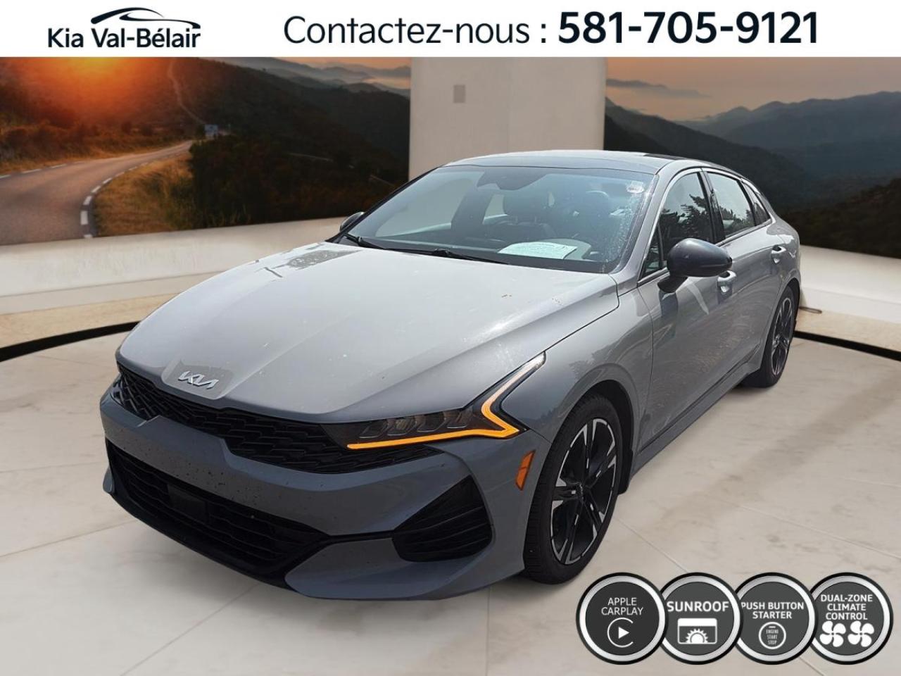 Used 2022 Kia K5 GT-LINE *AWD *TURBO *TOIT *CUIR *CAMERA *BI-ZONE for sale in Québec, QC