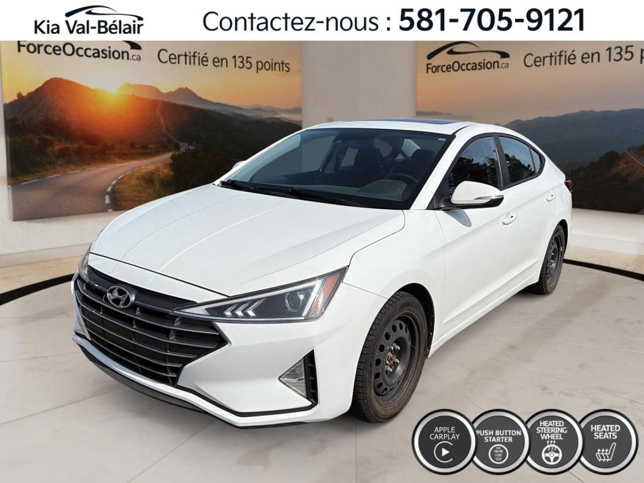 Used 2020 Hyundai Elantra PREFERRED *FWD *CRUISE *CAMERA *CARPLAY *GPS *A/C for sale in Québec, QC