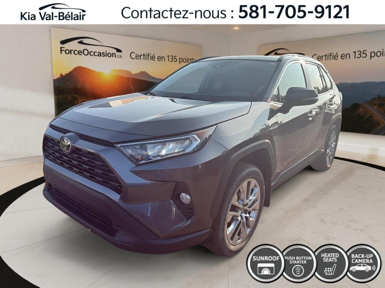 Used 2021 Toyota RAV4 XLE *AWD *TOIT *CRUISE *CAMERA *CARPLAY *BI-ZONE for sale in Québec, QC