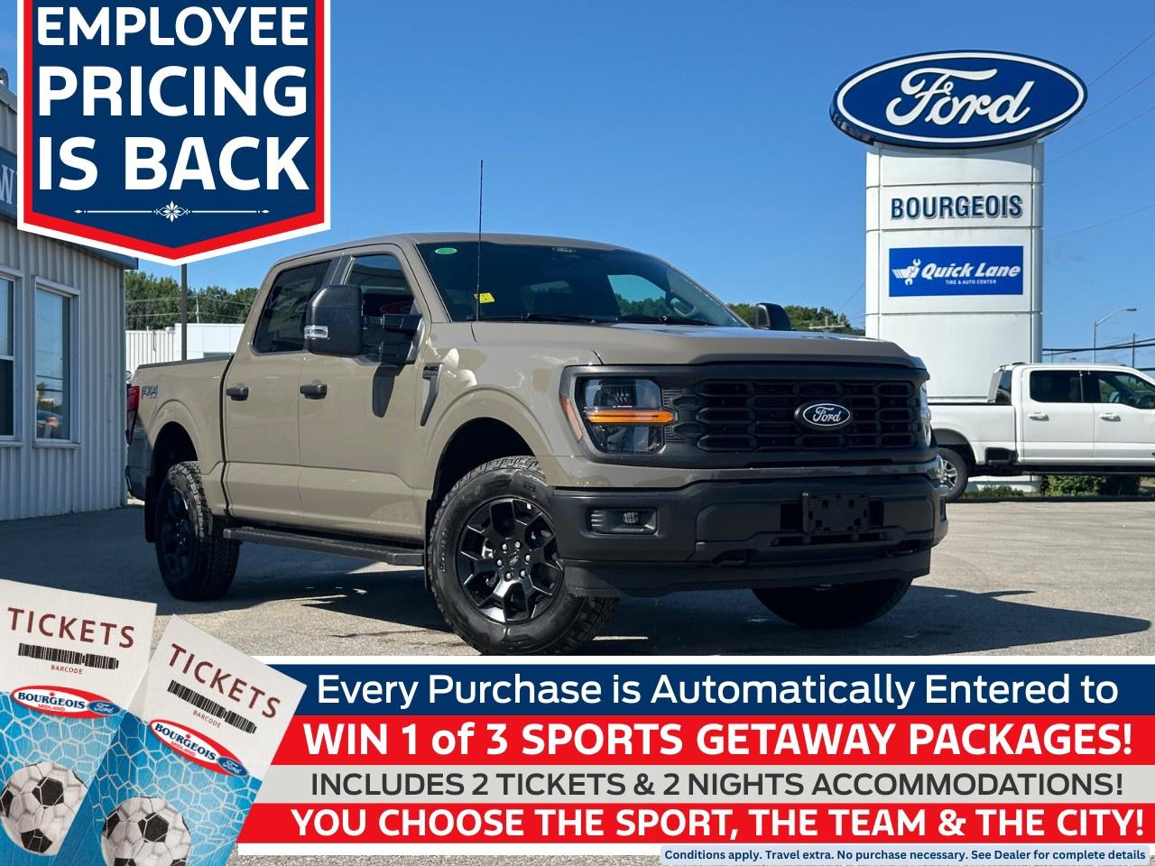 New 2025 Ford F-150 STX 4WD SuperCrew 5.5' Box for sale in Midland, ON