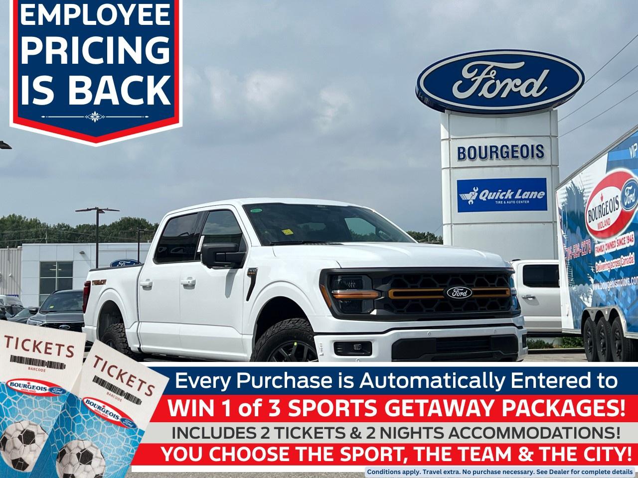 New 2025 Ford F-150 Tremor 4WD SuperCrew 5.5' Box for sale in Midland, ON