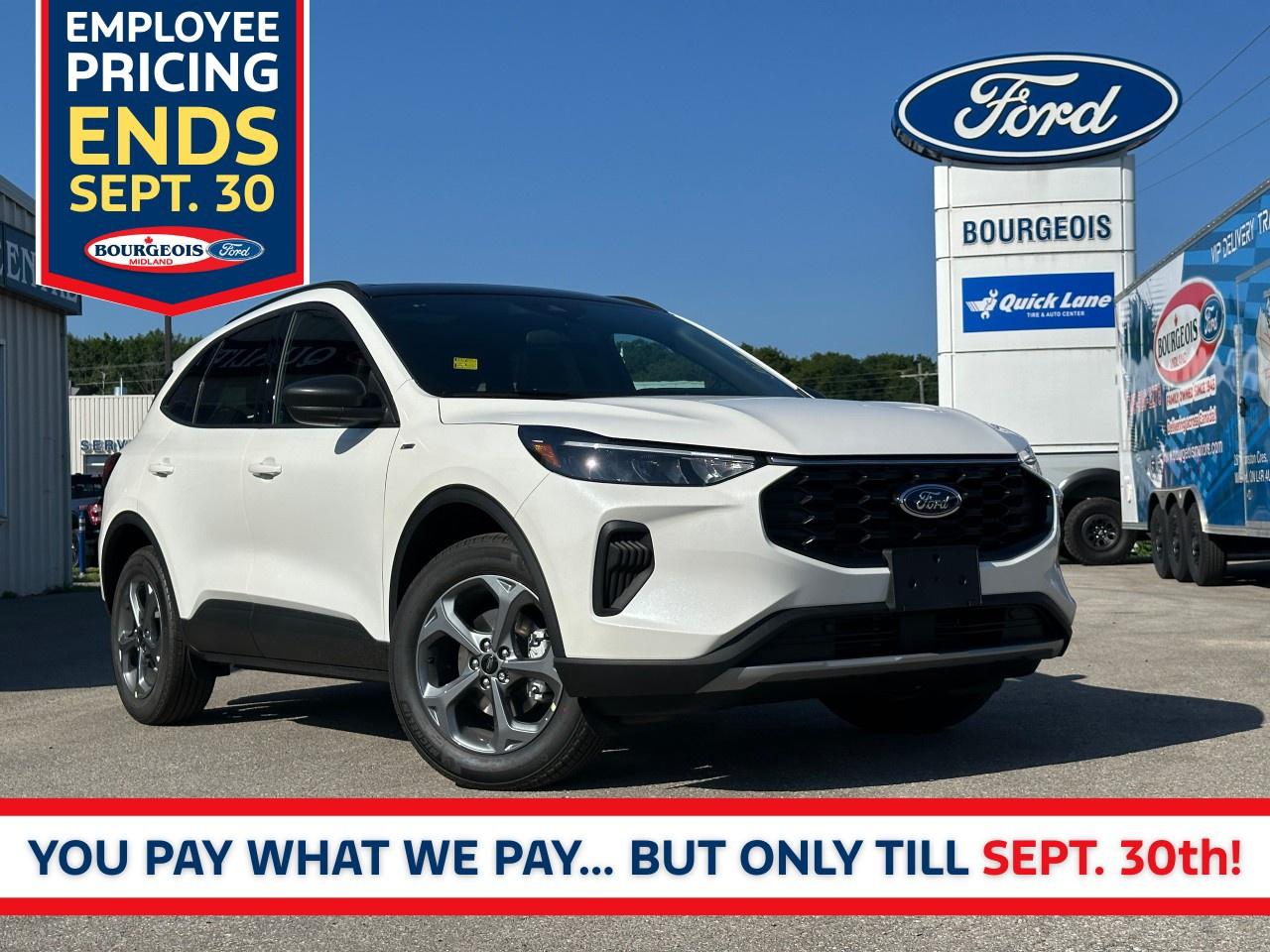 New 2025 Ford Escape ST-Line AWD for sale in Midland, ON