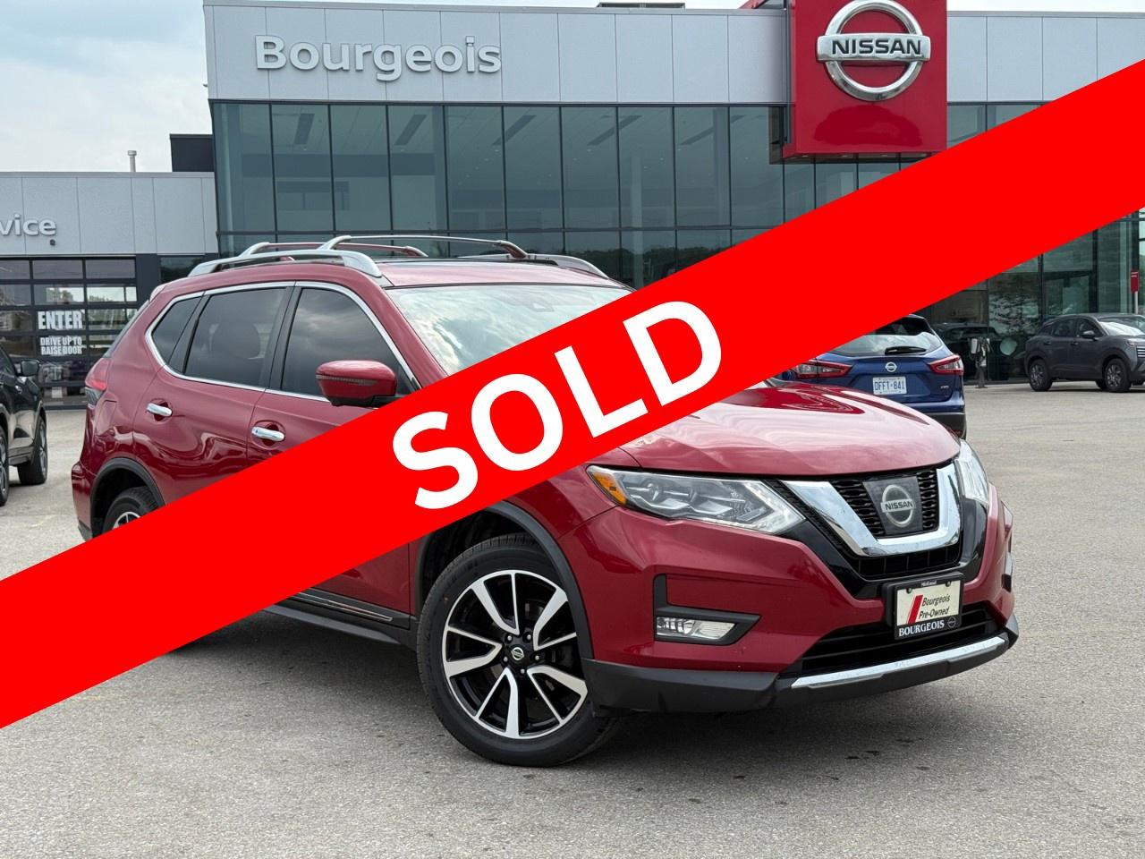 Used 2017 Nissan Rogue AWD SL for sale in Midland, ON