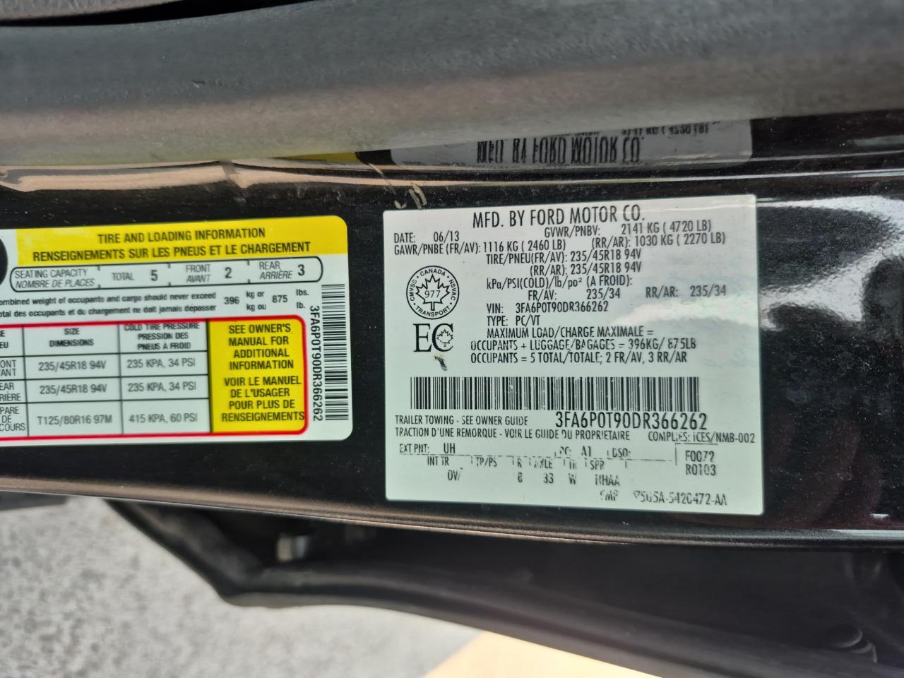 2013 Ford Fusion SE - Photo #13